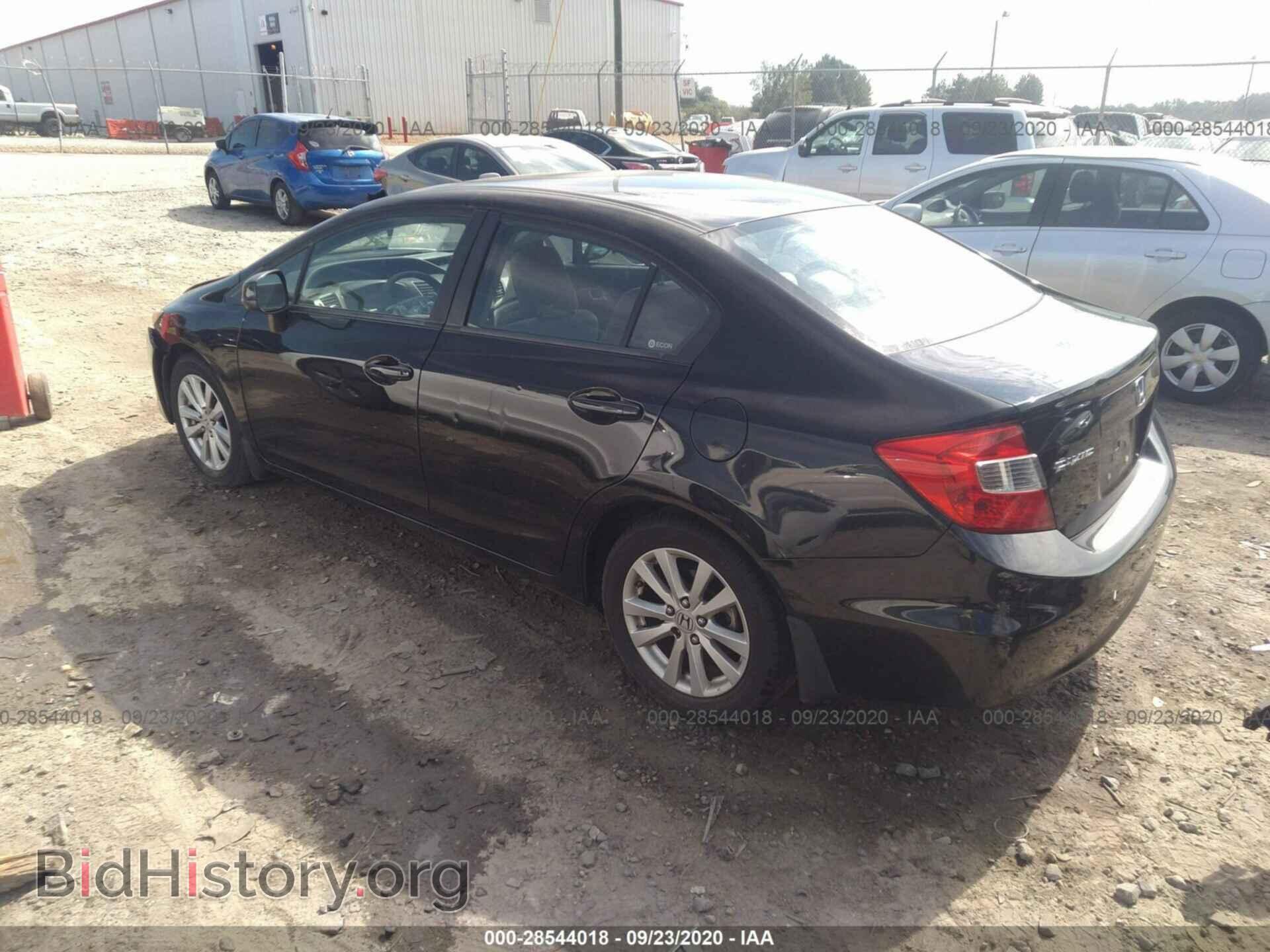 2012 HONDA CIVIC SDN - VIN: 19XFB2F82CE106457 - Фото 3