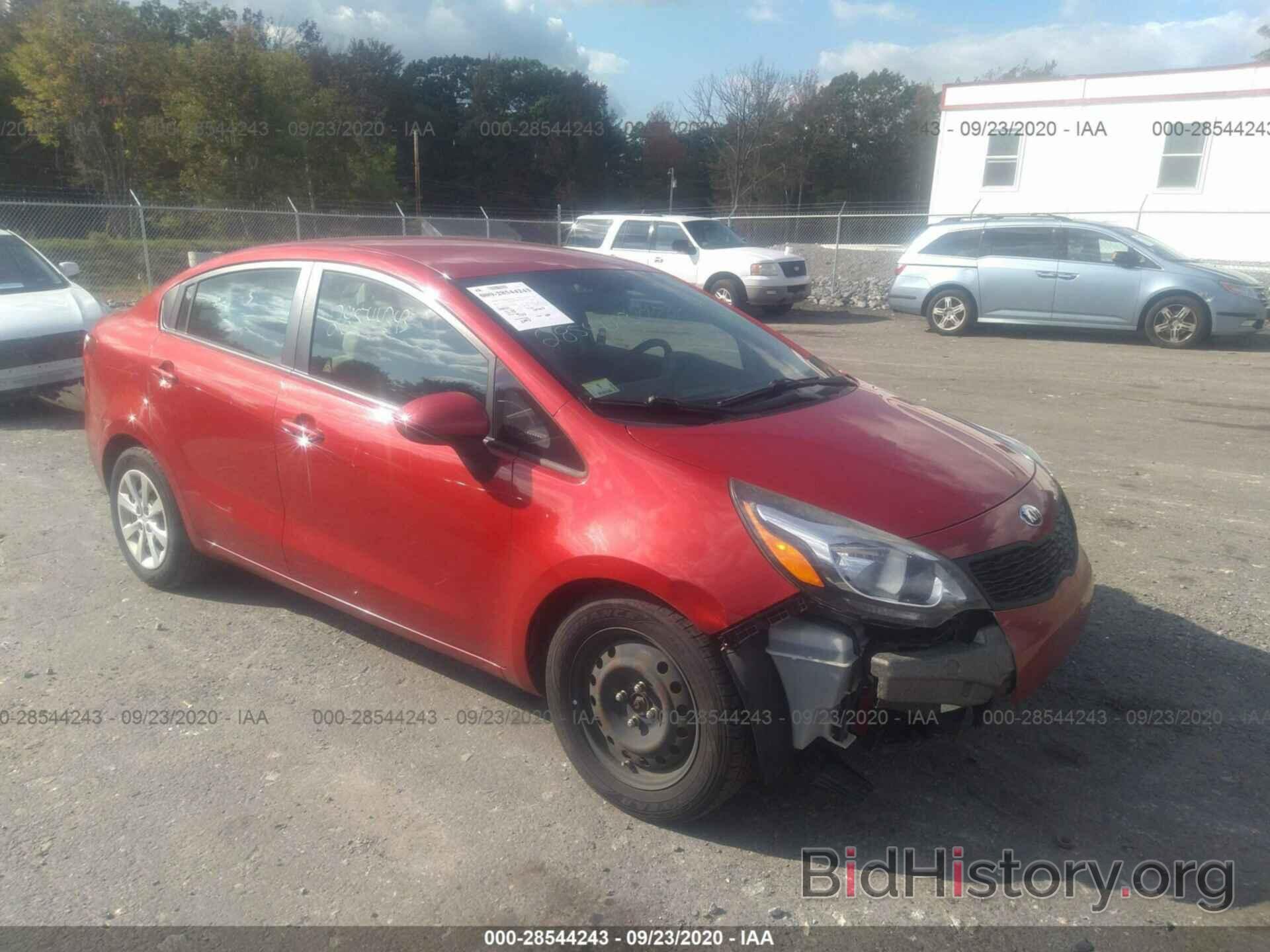 Photo KNADM4A34E6345099 - KIA RIO 2014