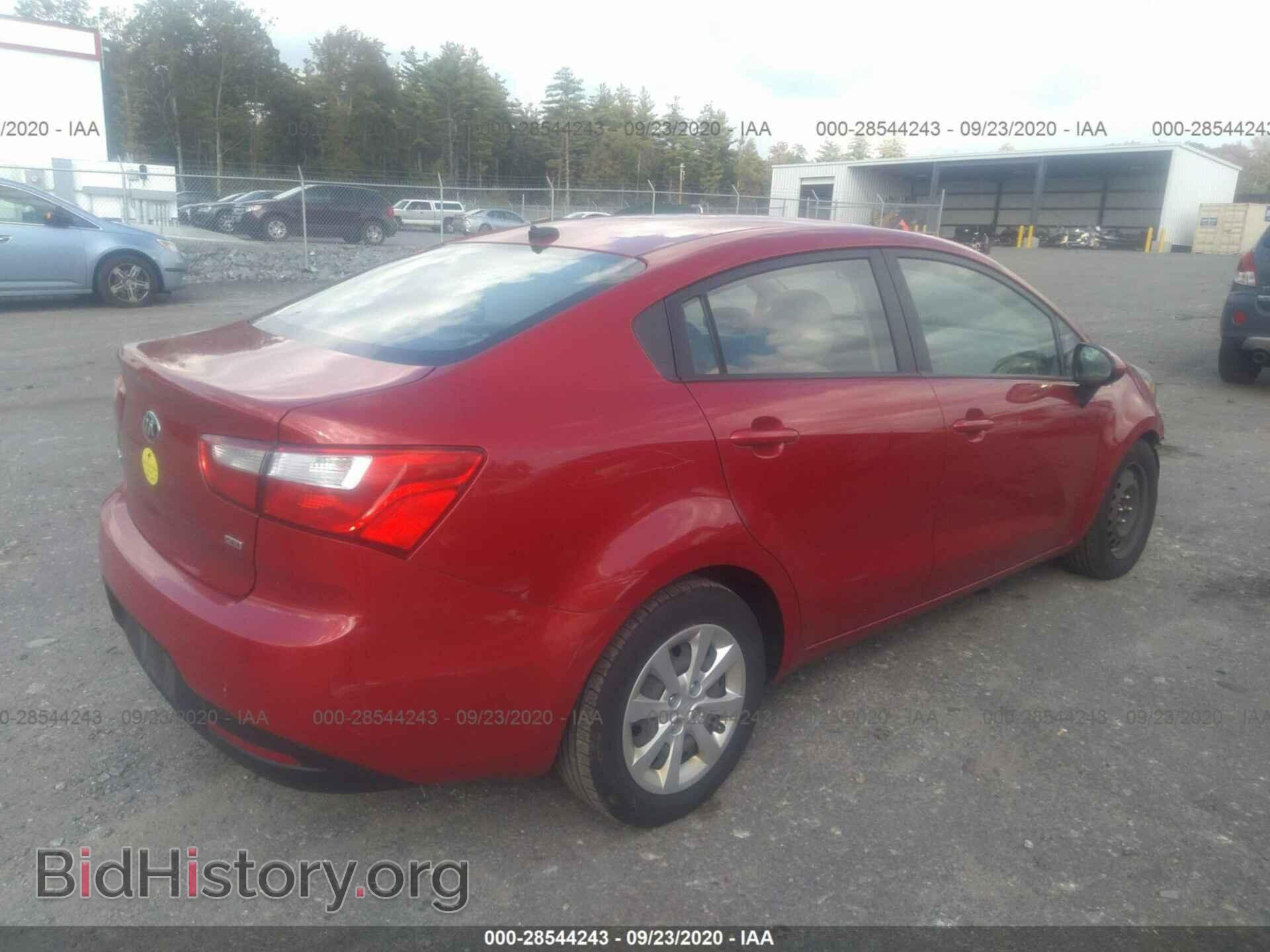 2014 KIA RIO - VIN: KNADM4A34E6345099 - Photo 4