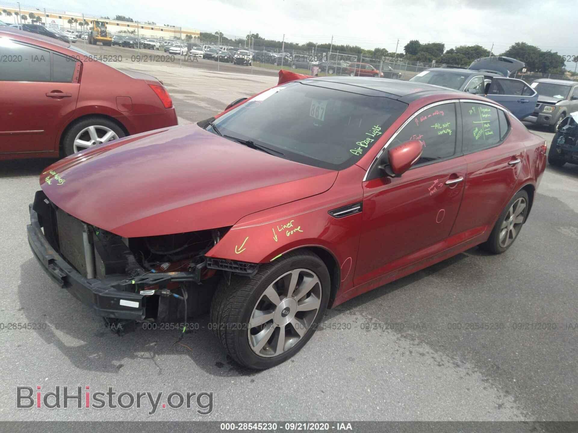 2012 KIA OPTIMA - VIN: 5XXGR4A6XCG061325 - Фото 2