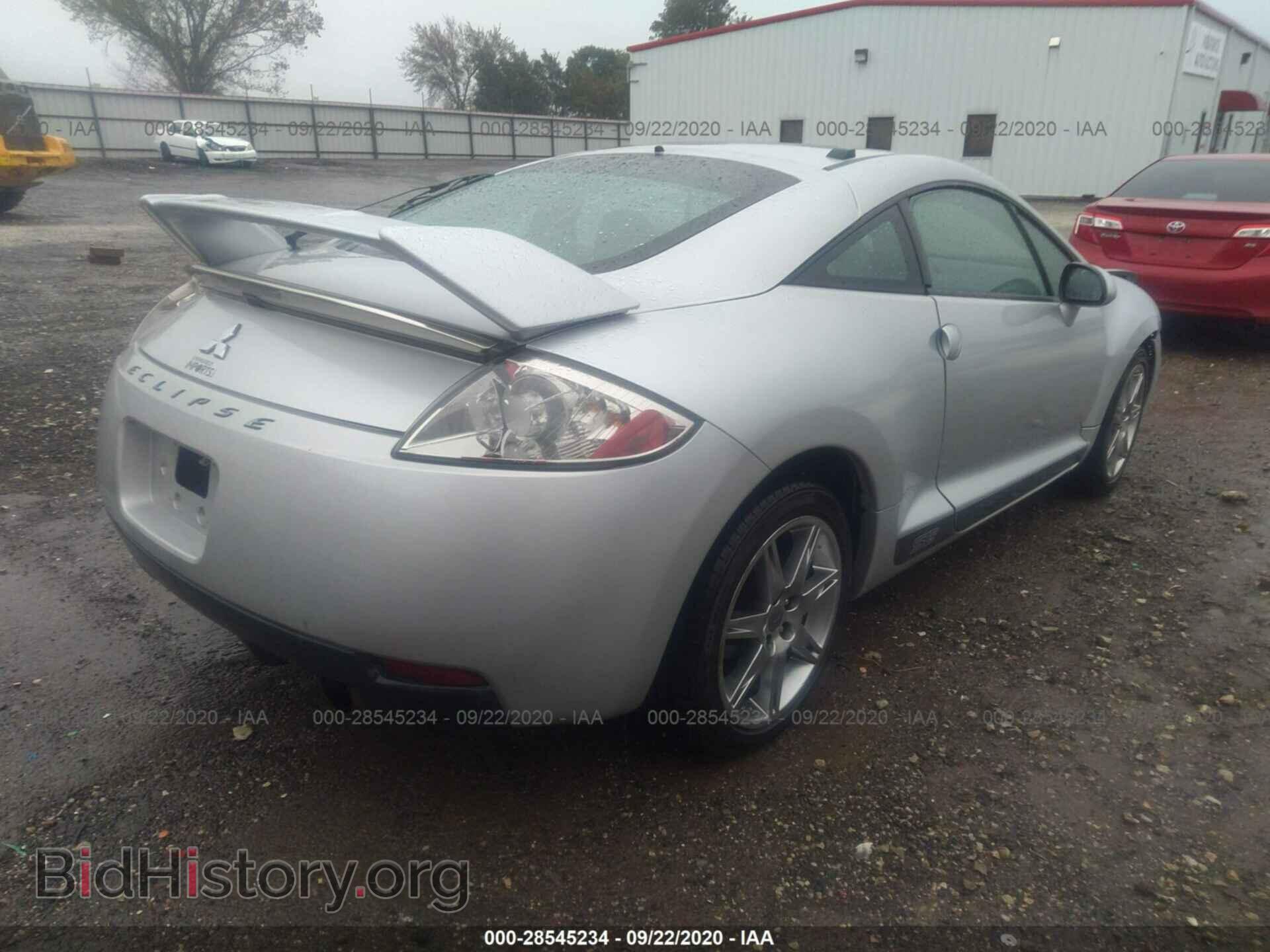 2008 MITSUBISHI ECLIPSE - VIN: 4A3AK64F28E010444 - Photo 4