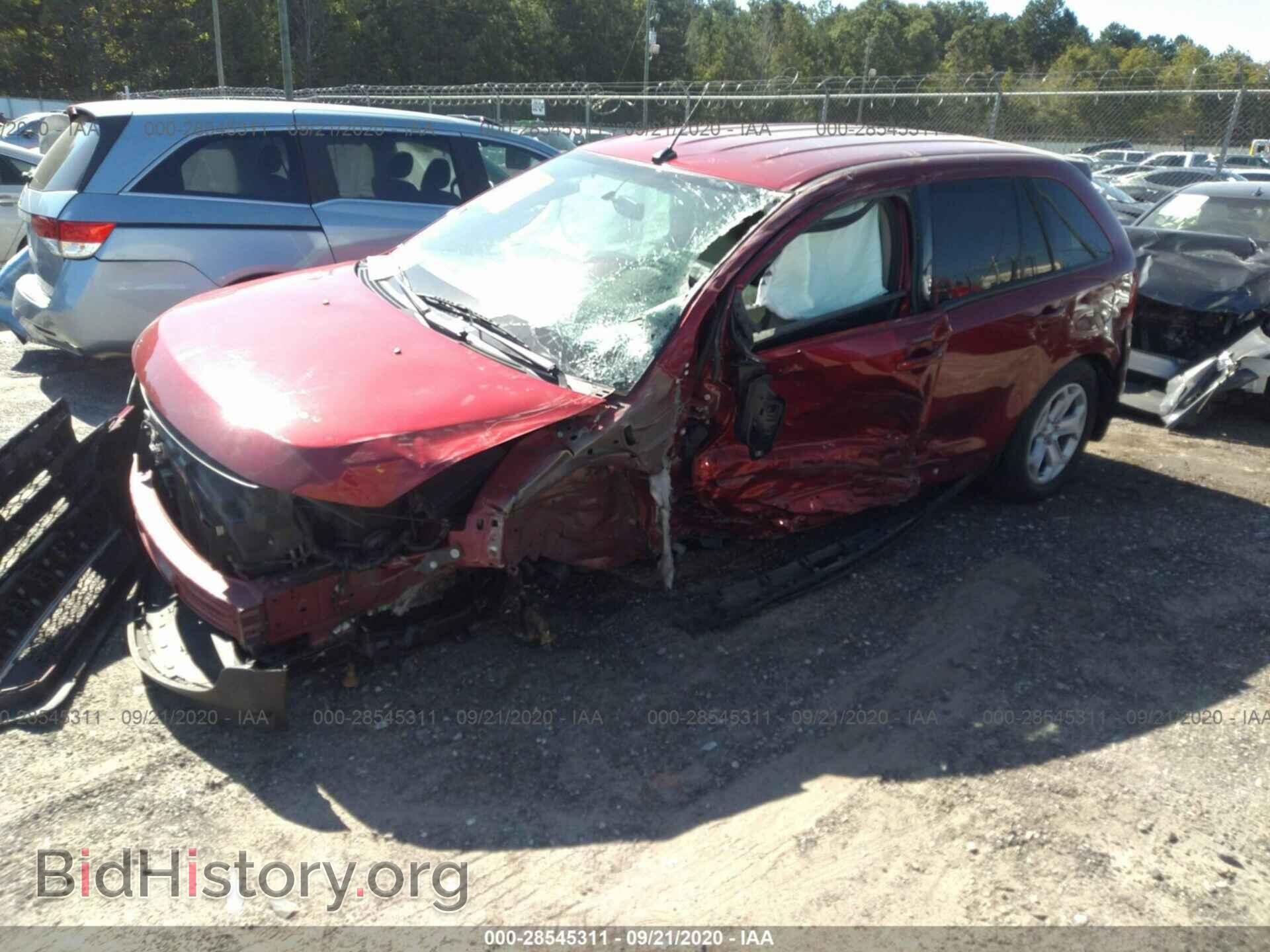 2014 FORD EDGE - VIN: 2FMDK3JC0EBB72293 - Фото 2