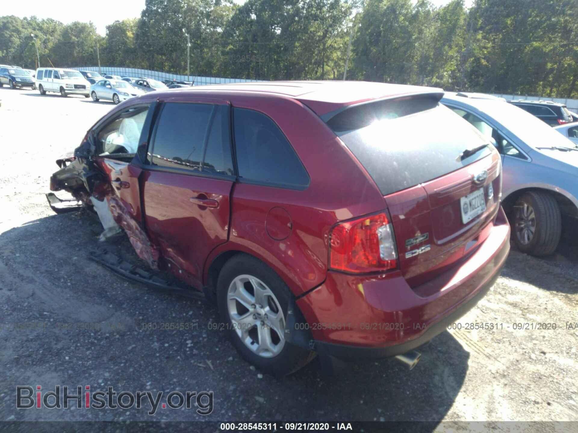 2014 FORD EDGE - VIN: 2FMDK3JC0EBB72293 - Фото 3