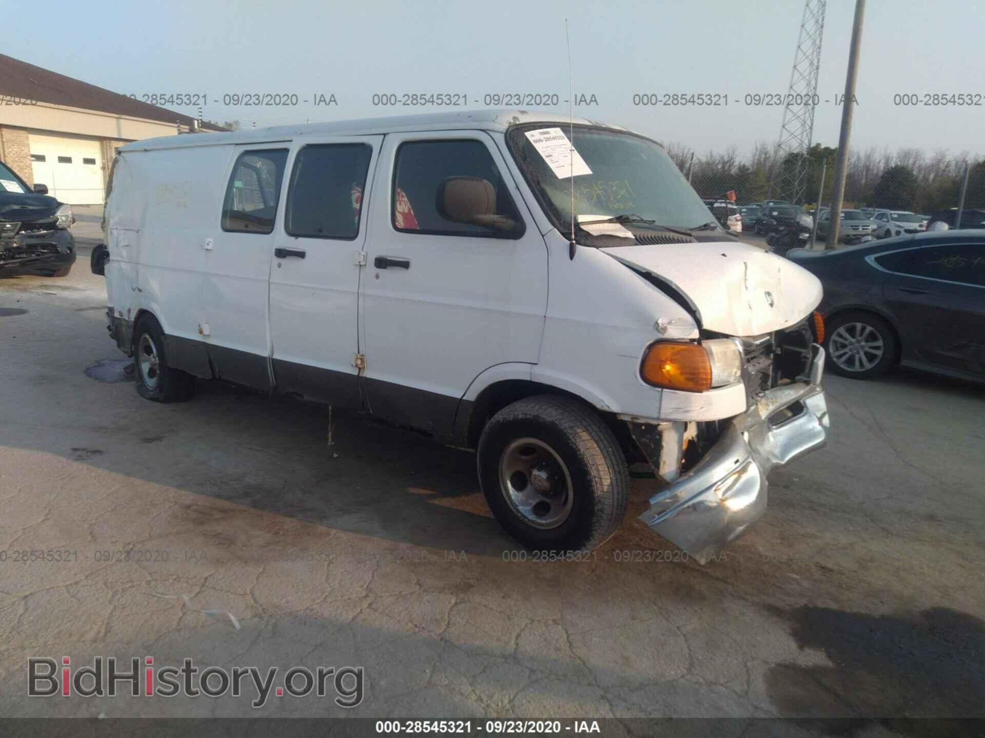 Photo 2B6HB11Y92K115533 - DODGE RAM VAN 2002