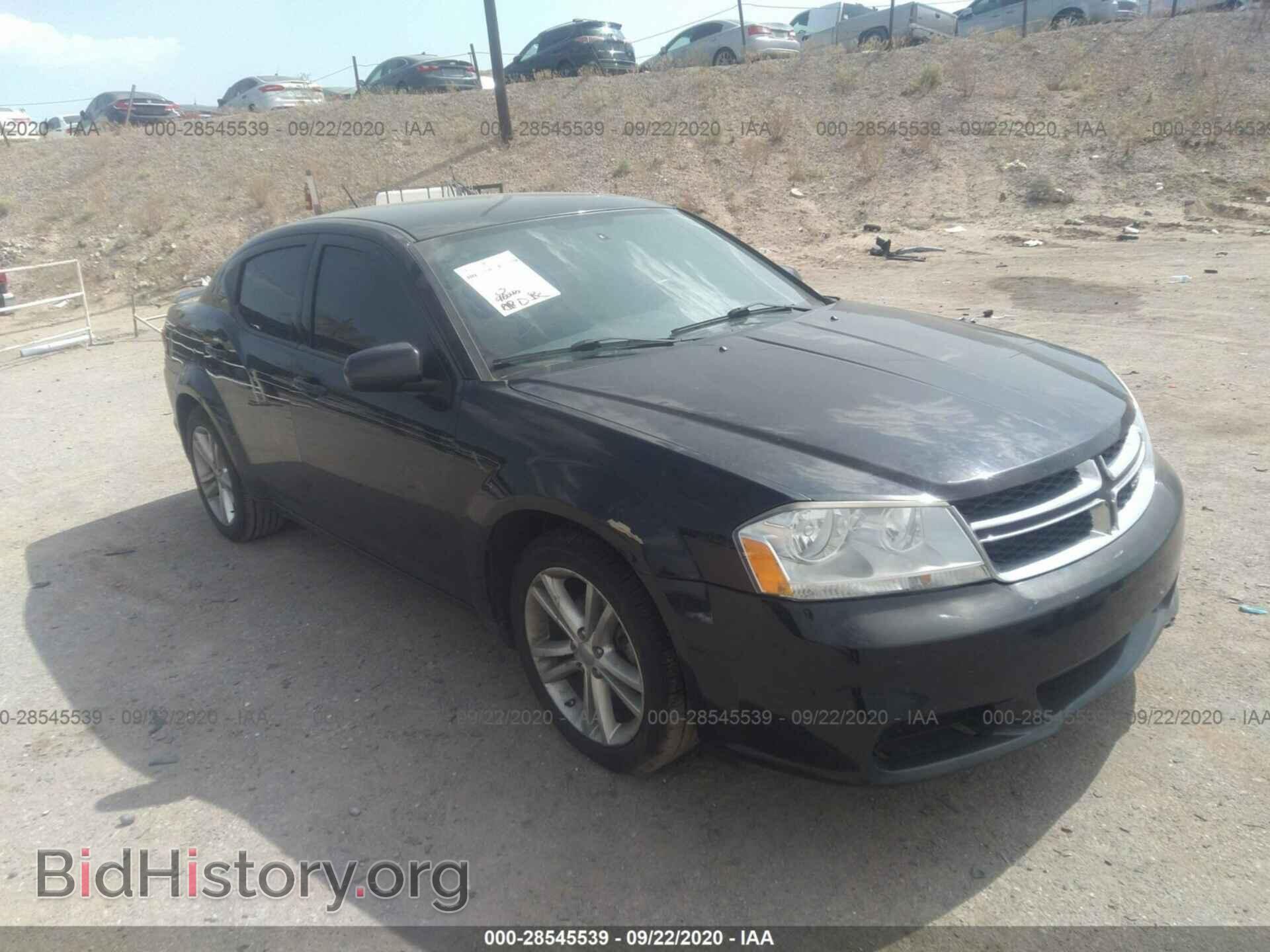 Photo 1C3CDZCB2CN253626 - DODGE AVENGER 2012