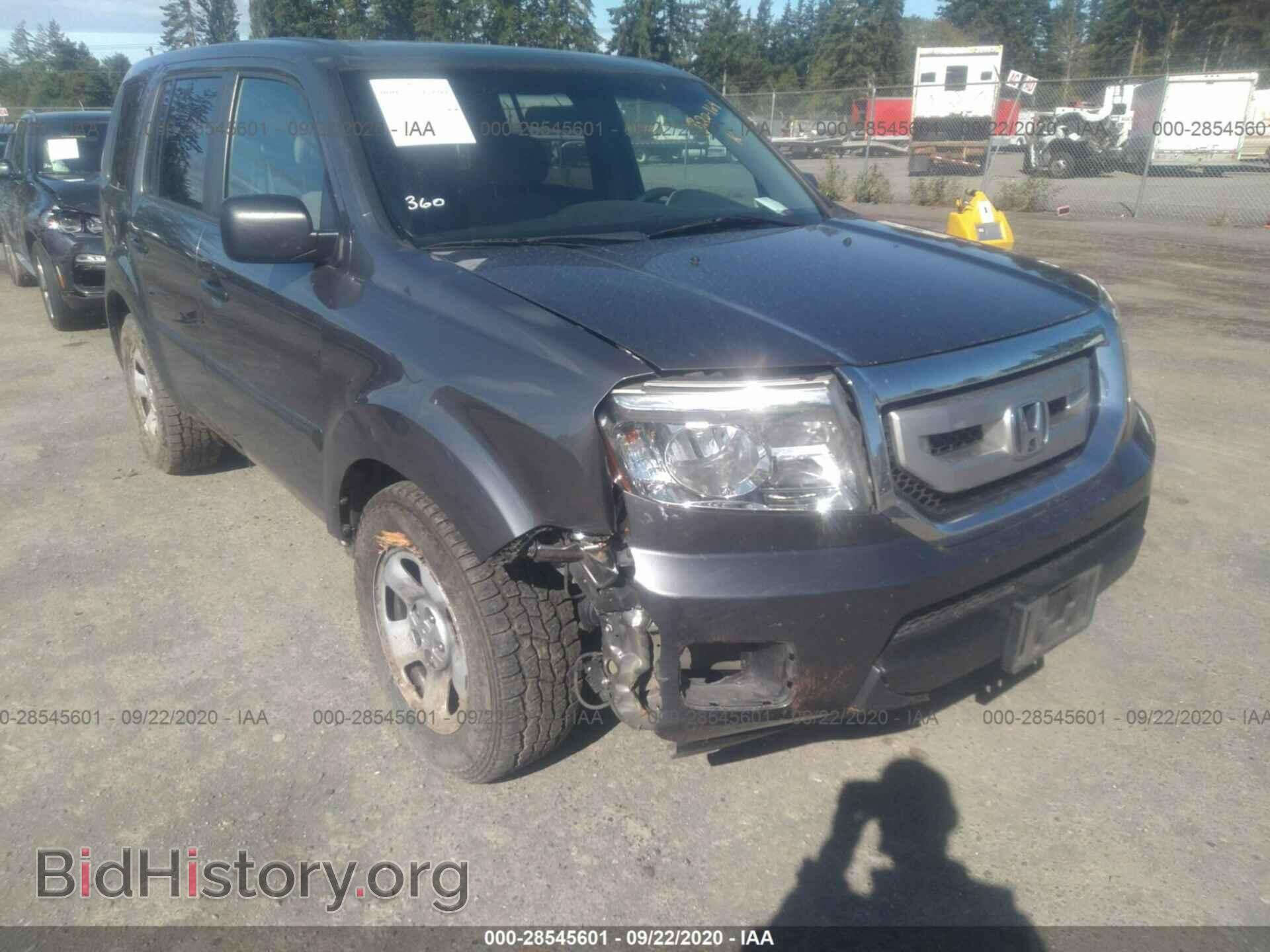 Фотография 5FNYF4H21BB058590 - HONDA PILOT 2011