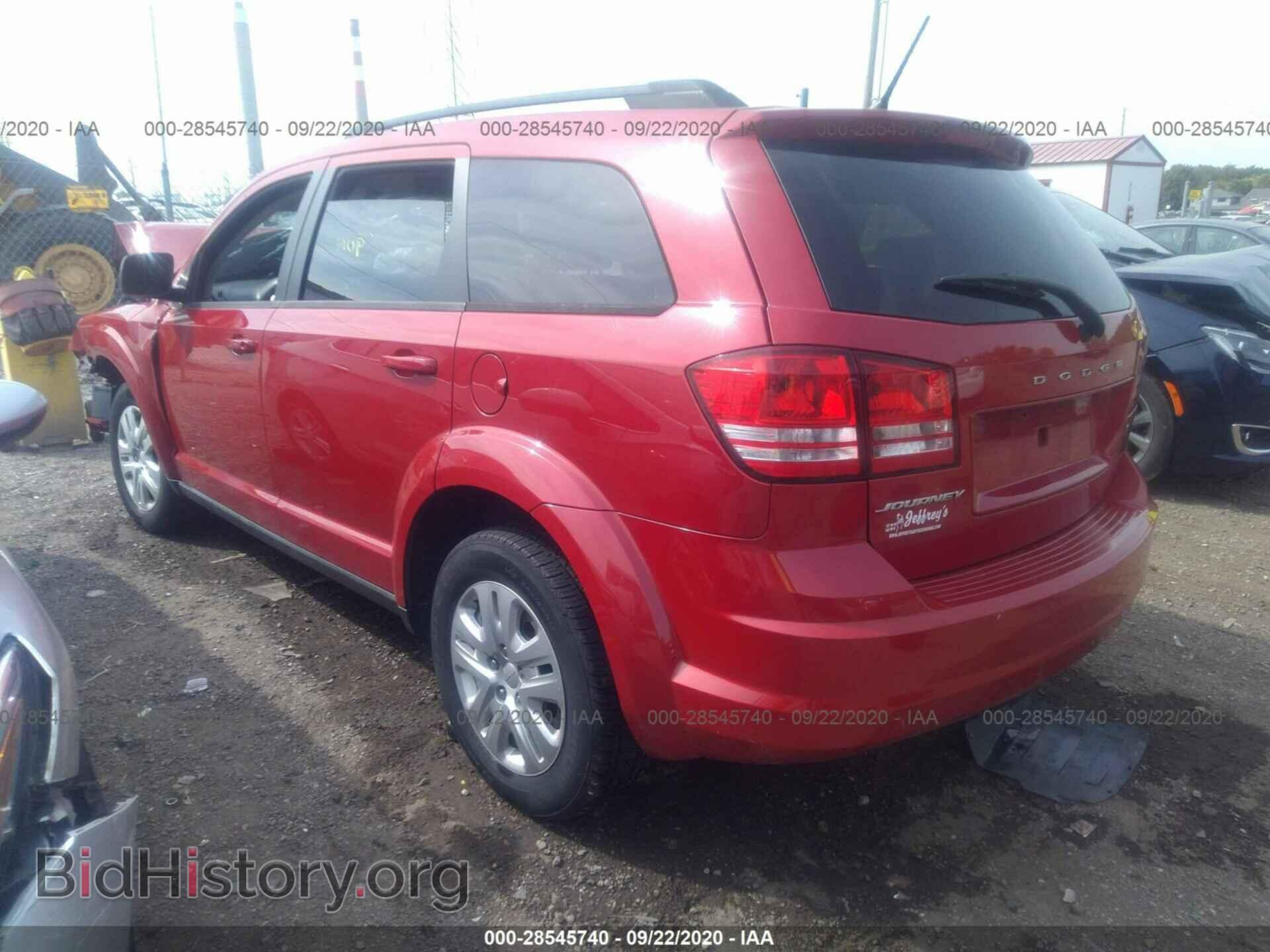 2016 DODGE JOURNEY - VIN: 3C4PDCAB8GT120100 - Фото 3