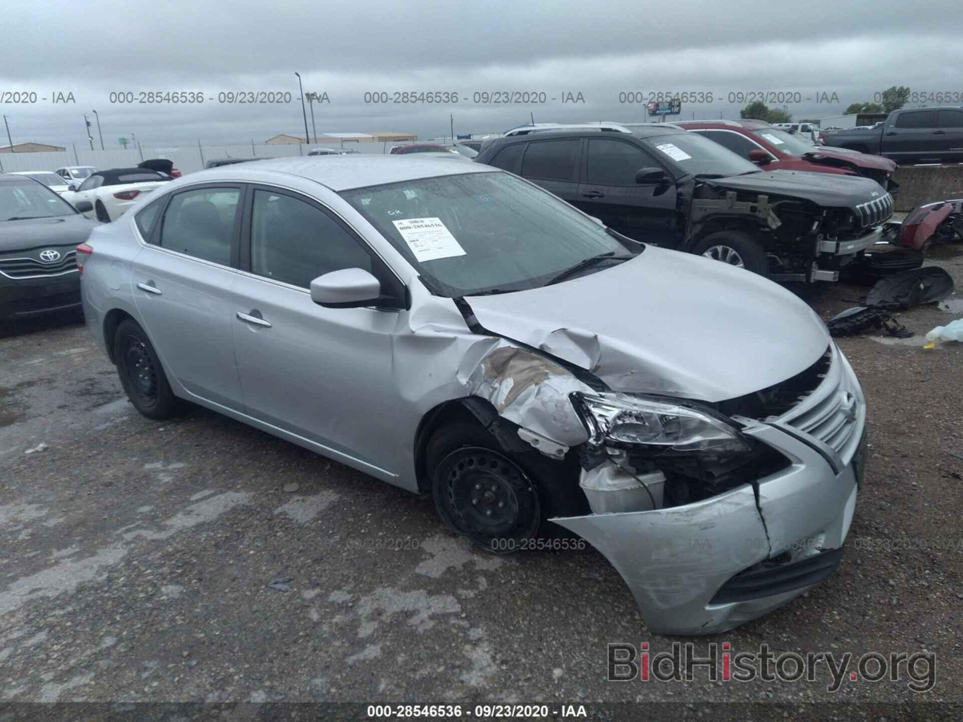 Photo 3N1AB7AP6FL664692 - NISSAN SENTRA 2015