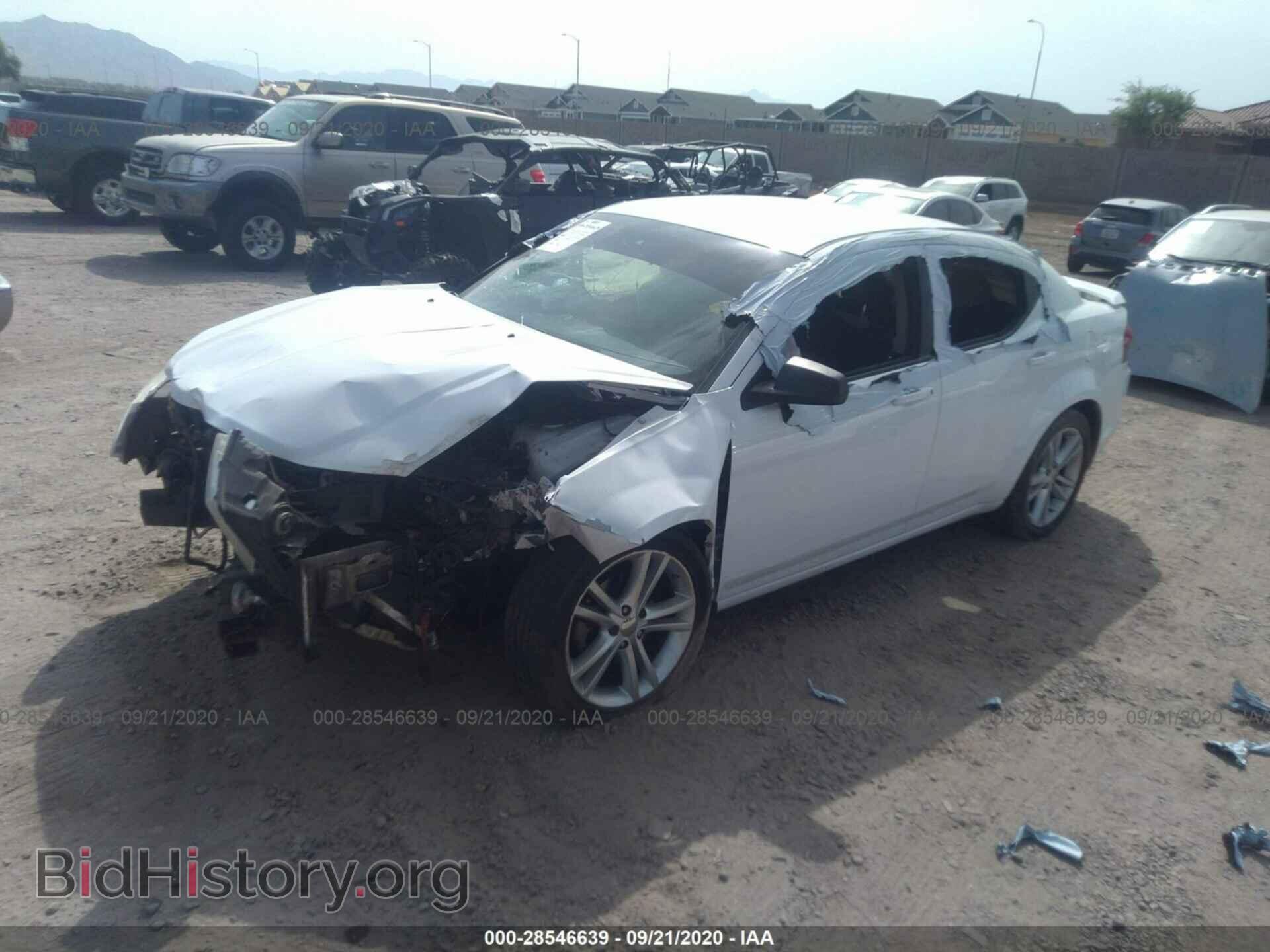 2012 DODGE AVENGER - VIN: 1C3CDZAG9CN314162 - Фото 2