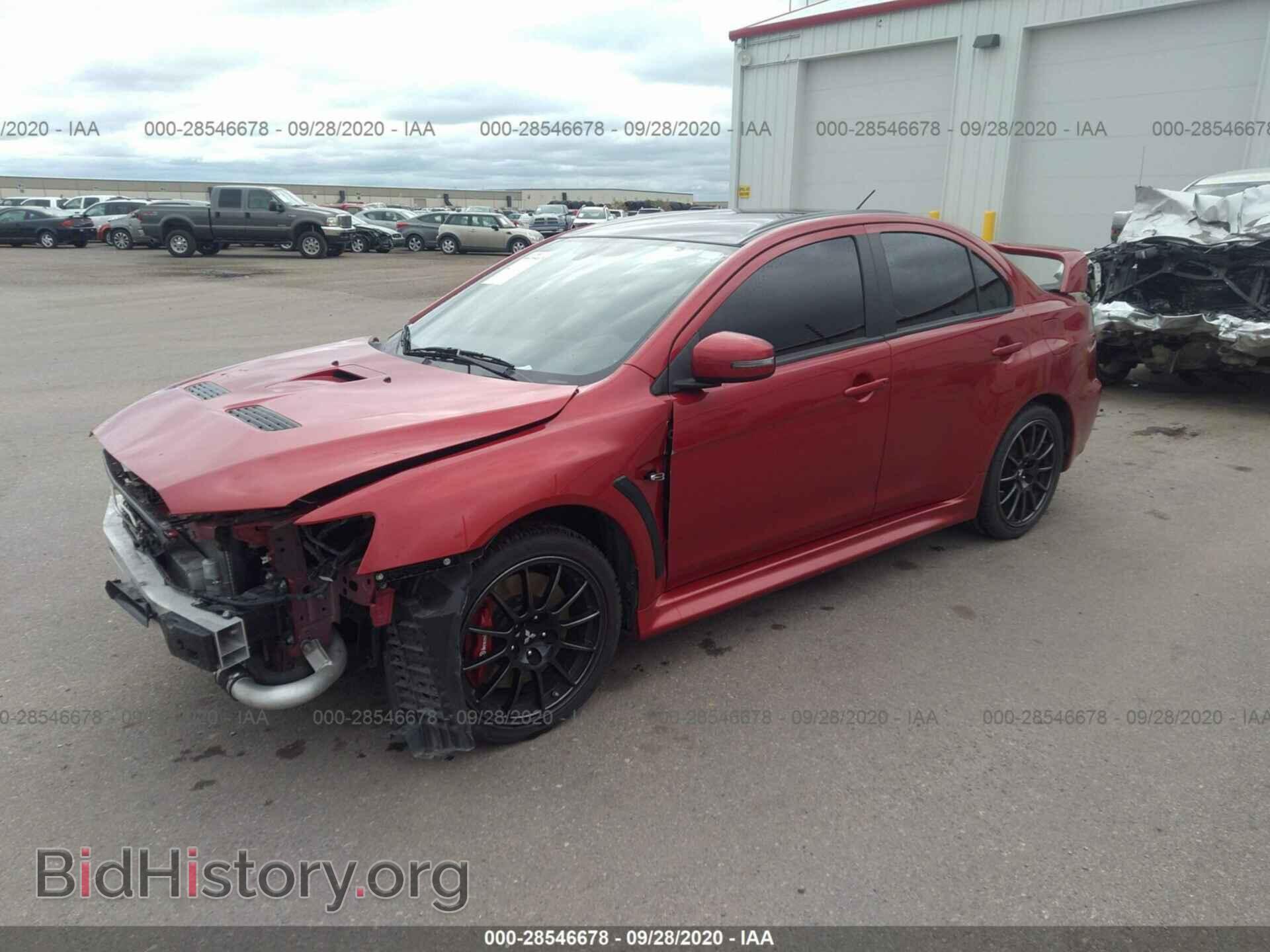 2015 MITSUBISHI LANCER EVOLUTION - VIN: JA32W7FVXFU028987 - Photo 2