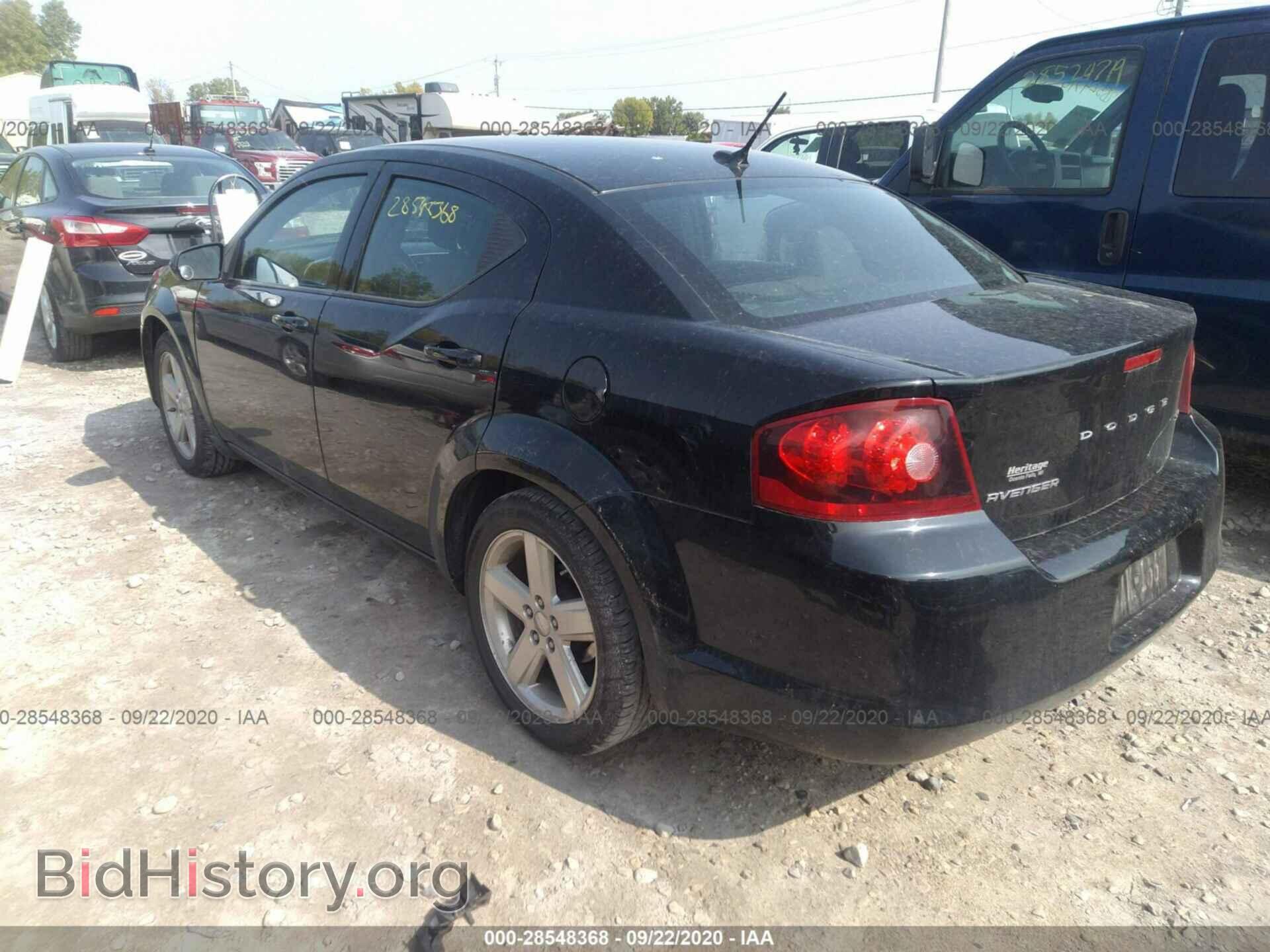 2013 DODGE AVENGER - VIN: 1C3CDZCB8DN706973 - Photo 3