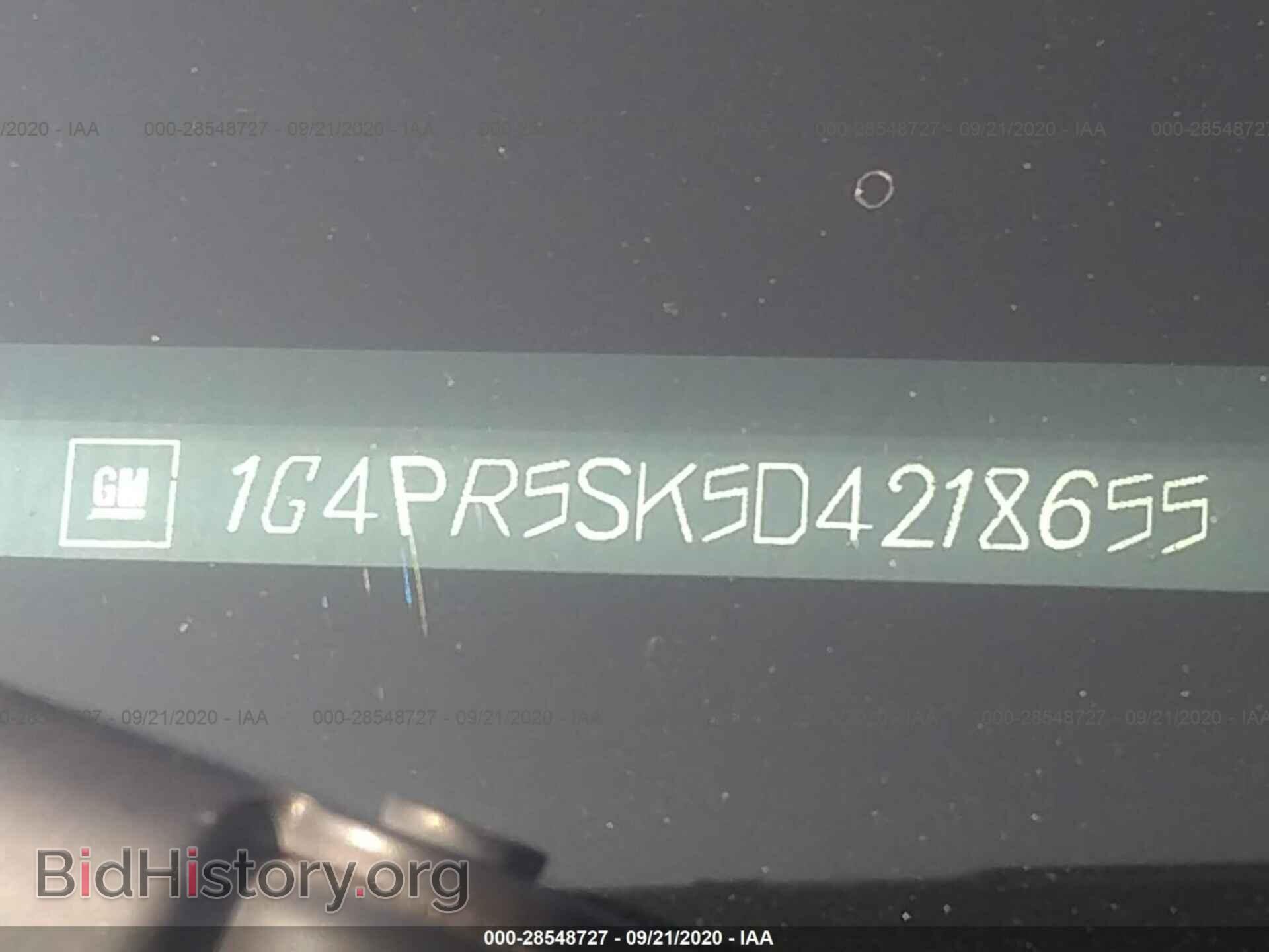 2013 BUICK VERANO - VIN: 1G4PR5SK5D4218655 - Фото 9