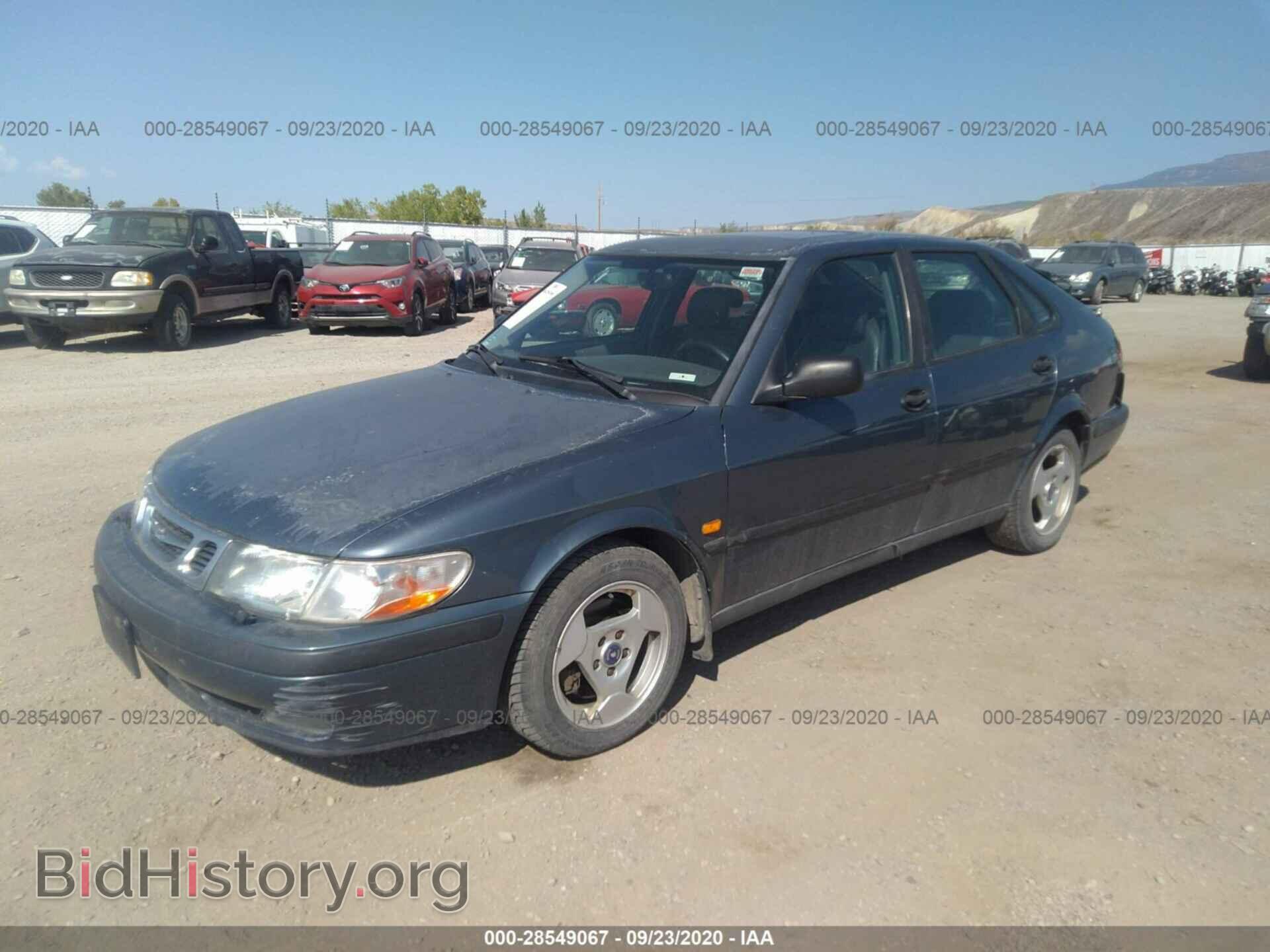 1999 SAAB 9-3 - VIN: YS3DD55N5X2083813 - Фото 2