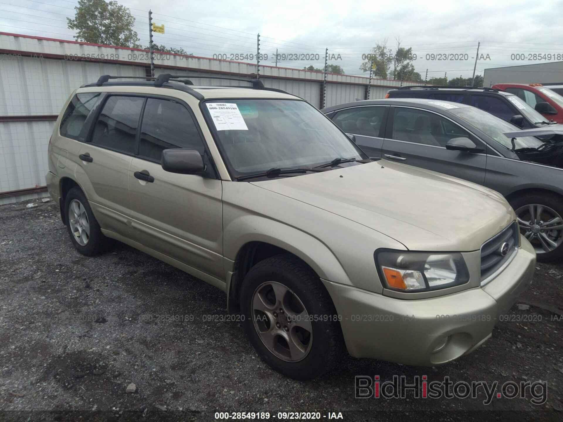 Photo JF1SG65673H733260 - SUBARU FORESTER 2003