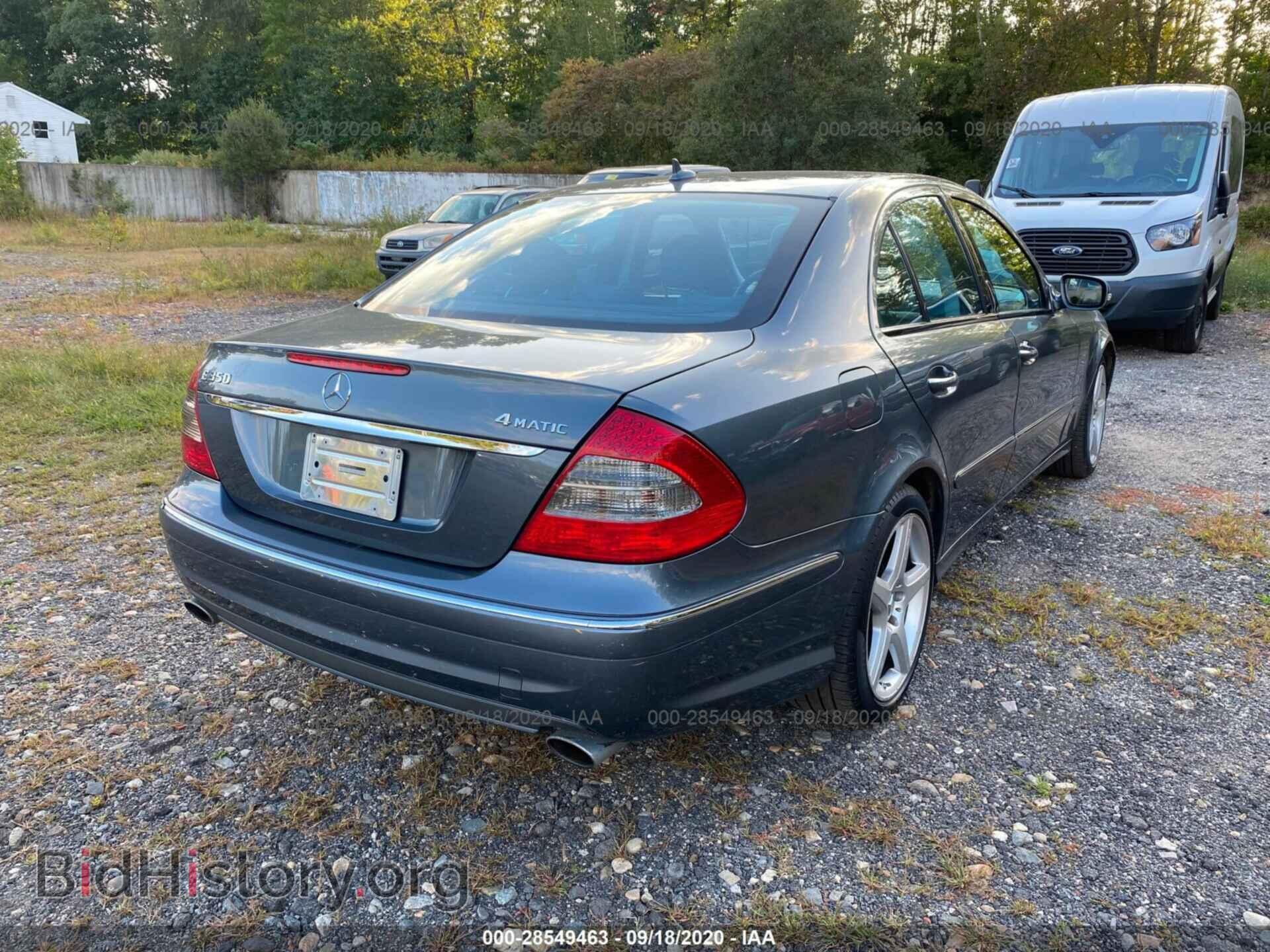 2009 MERCEDES-BENZ E-CLASS - VIN: WDBUF87X49B382261 - Фото 4