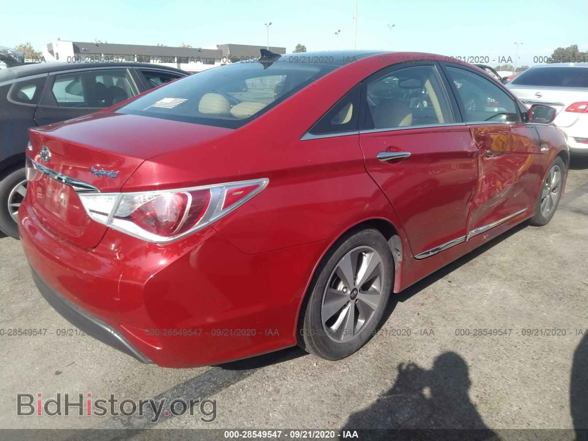 2012 HYUNDAI SONATA - VIN: KMHEC4A41CA054973 - Фото 4