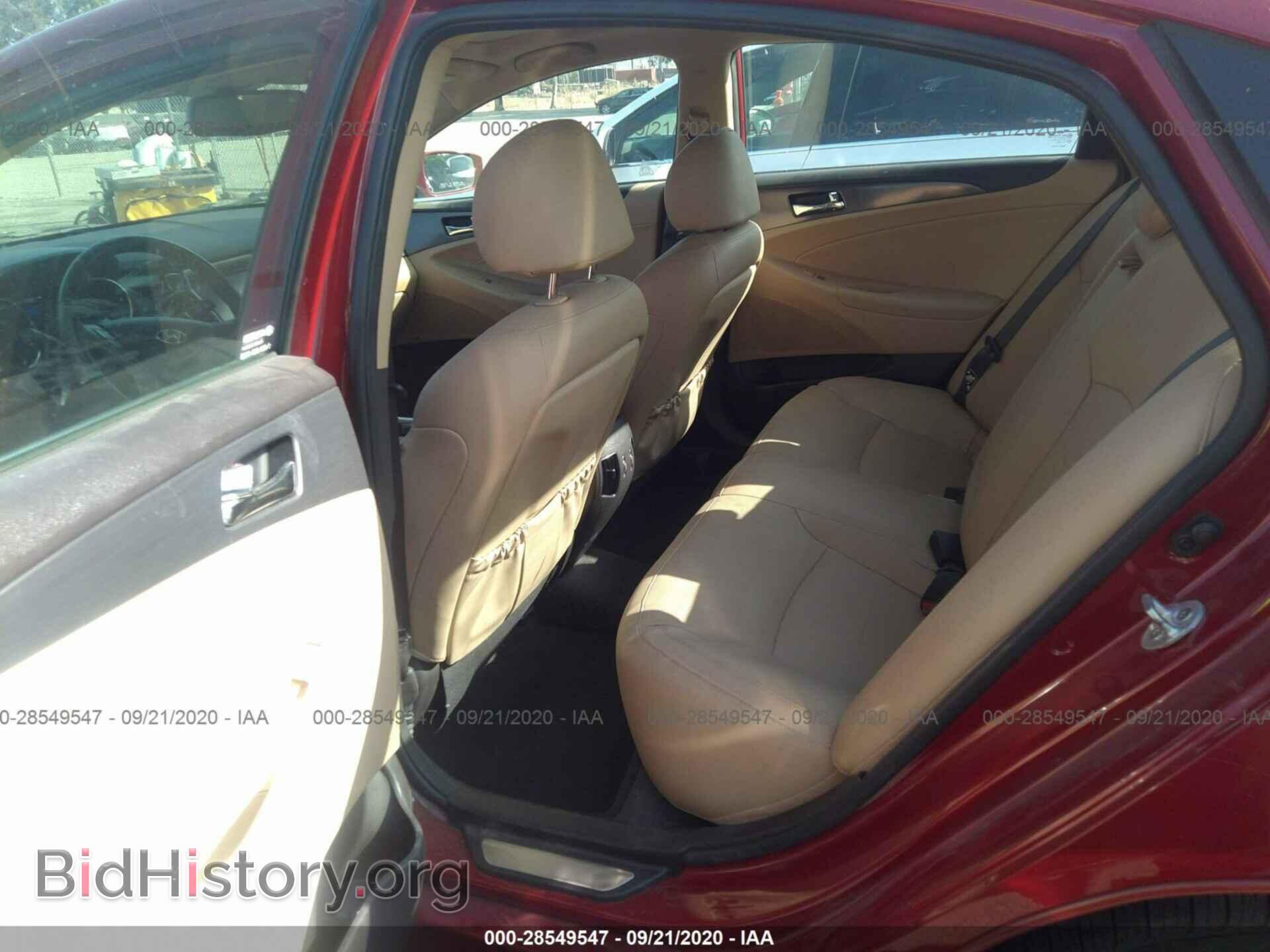 2012 HYUNDAI SONATA - VIN: KMHEC4A41CA054973 - Фото 8