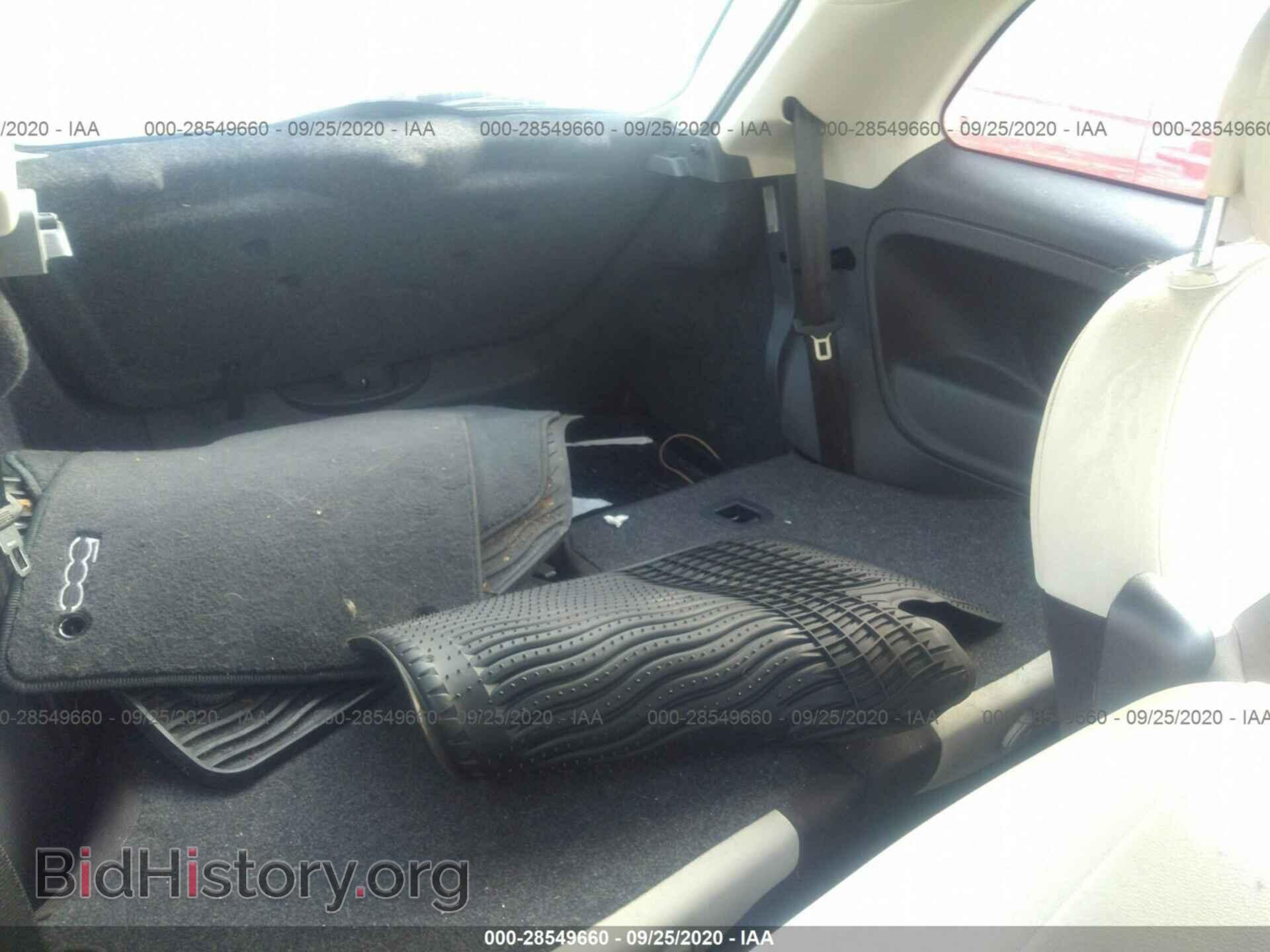 2012 FIAT 500 - VIN: 3C3CFFAR2CT303627 - Фото 8
