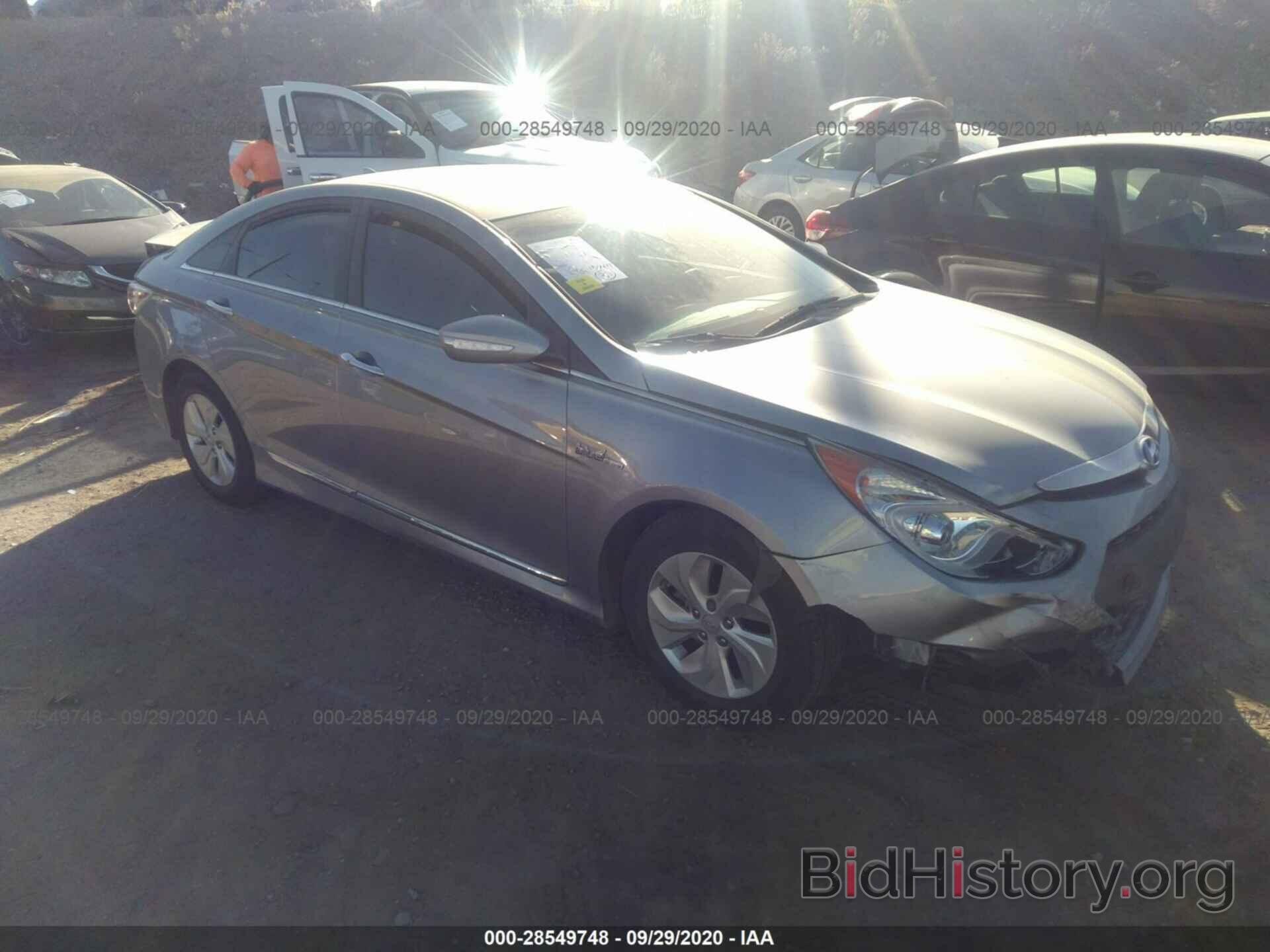 Photo KMHEC4A47FA138669 - HYUNDAI SONATA HYBRID 2015