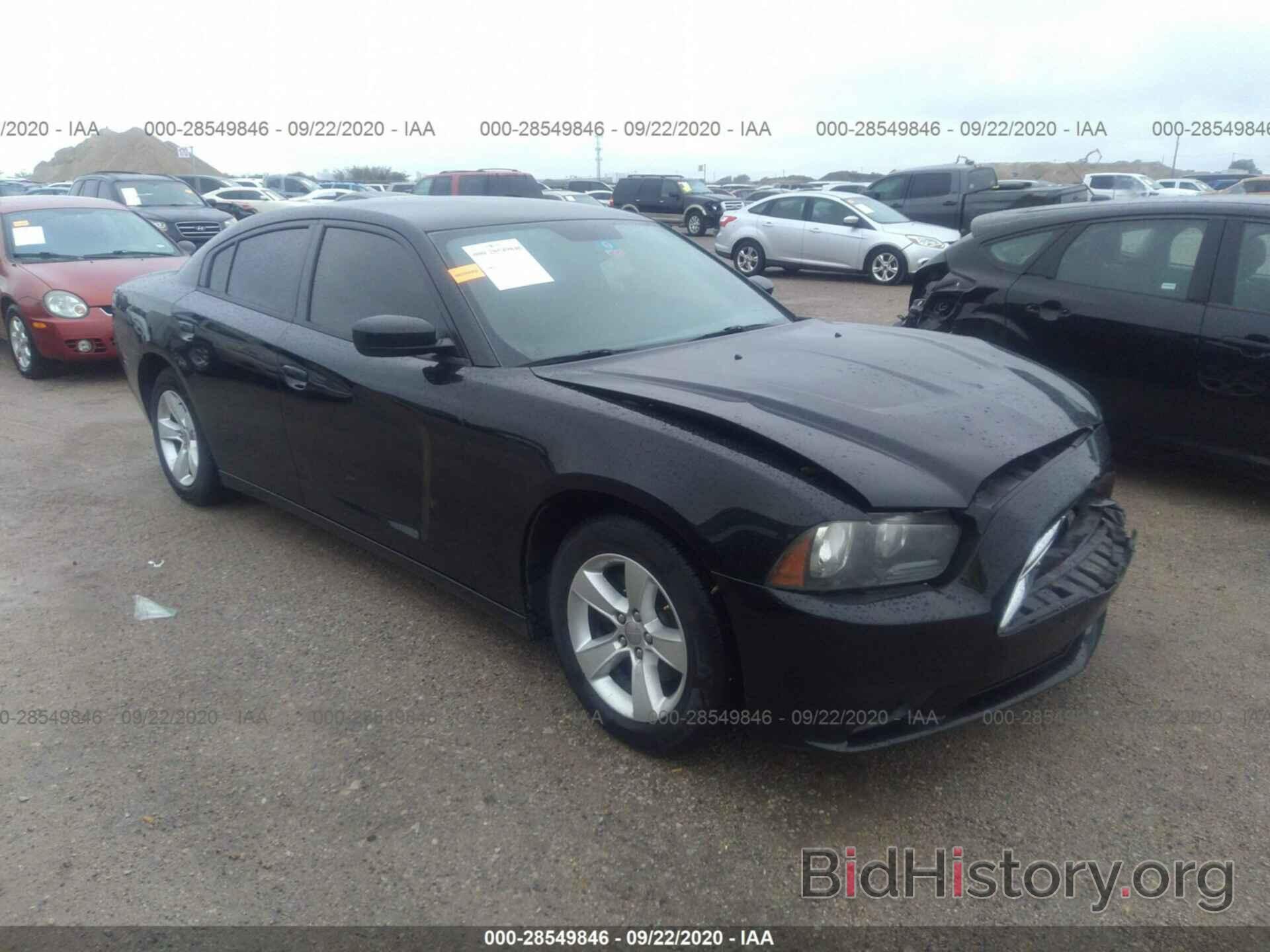 Photo 2C3CDXBG8DH534941 - DODGE CHARGER 2013