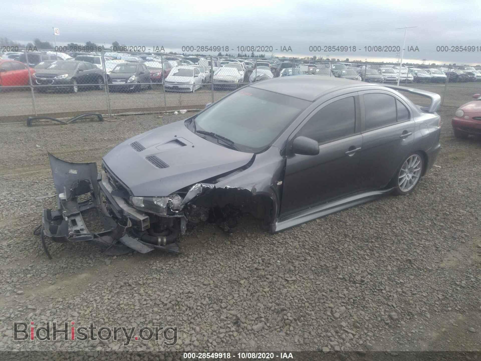 2011 MITSUBISHI LANCER - VIN: JA32W8FVXBU044459 - Фото 2