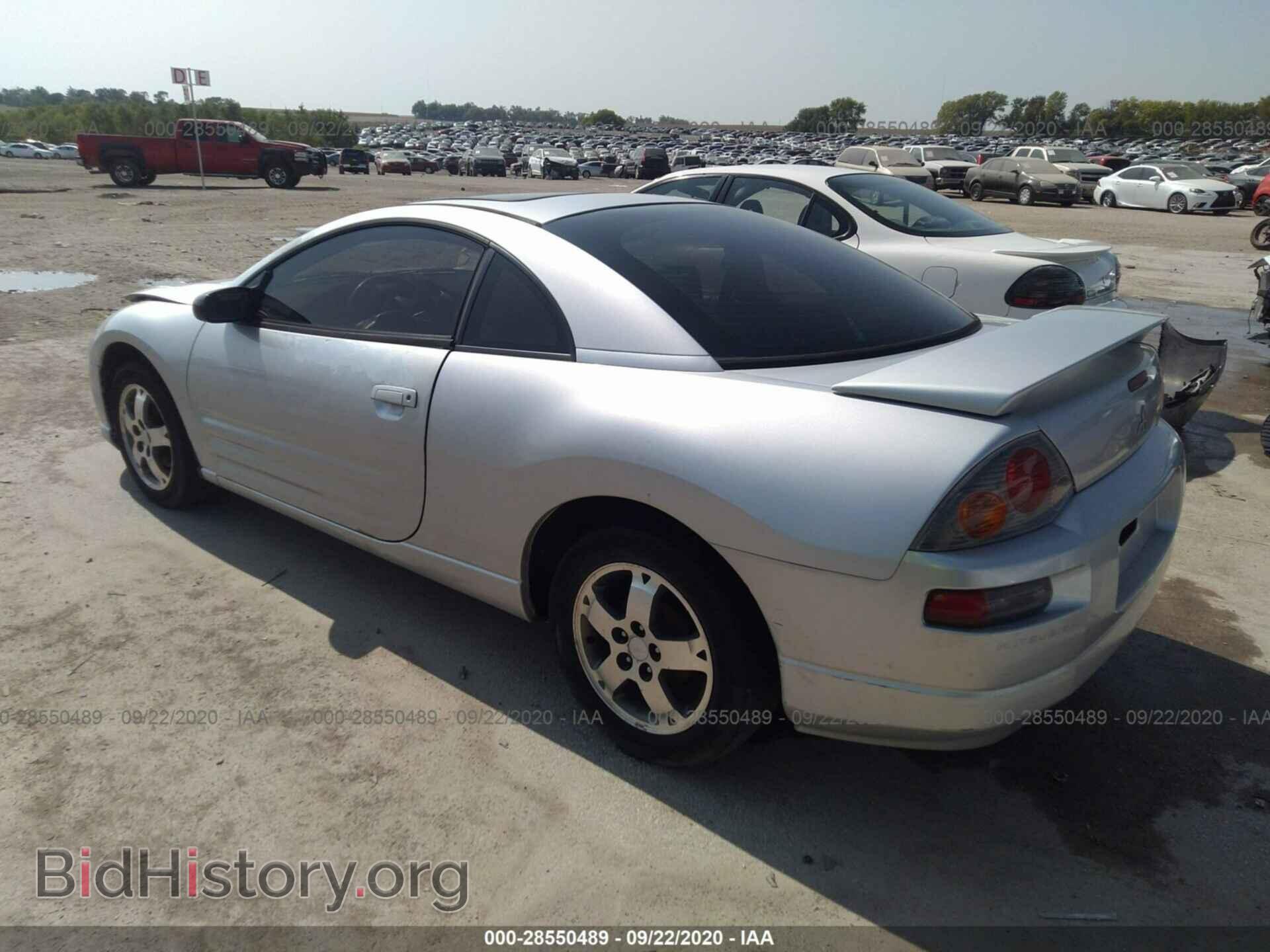 2003 MITSUBISHI ECLIPSE - VIN: 4A3AC44G83E053673 - Фото 3