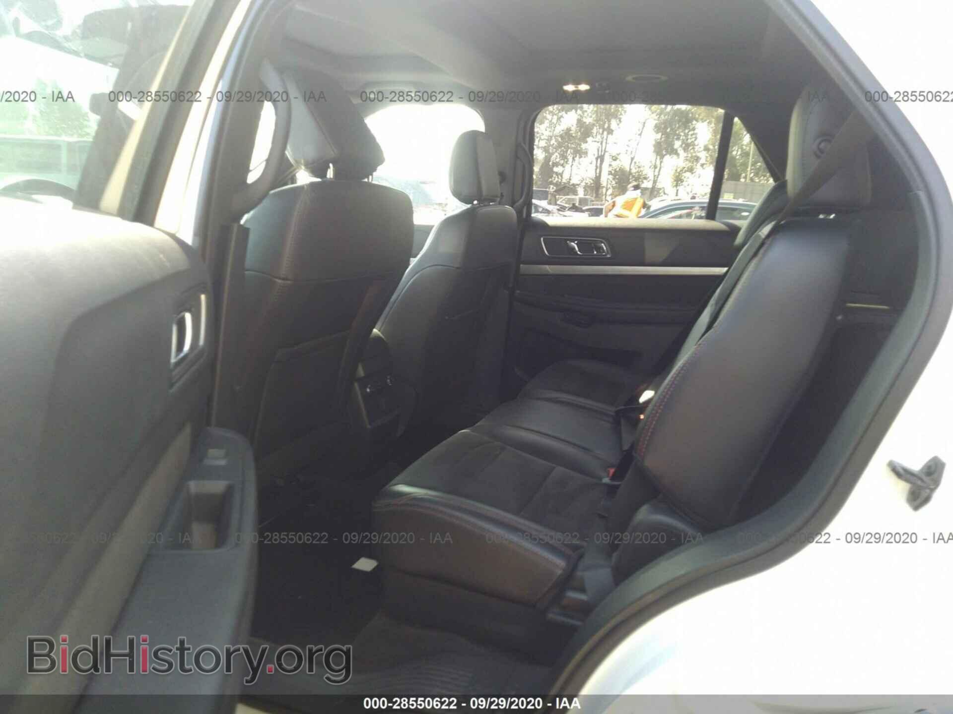 2018 FORD EXPLORER - VIN: 1FM5K7D81JGB31807 - Photo 8