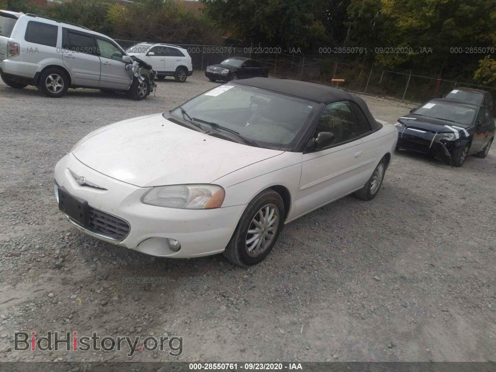 2003 CHRYSLER SEBRING - VIN: 1C3EL55T63N577771 - Photo 2
