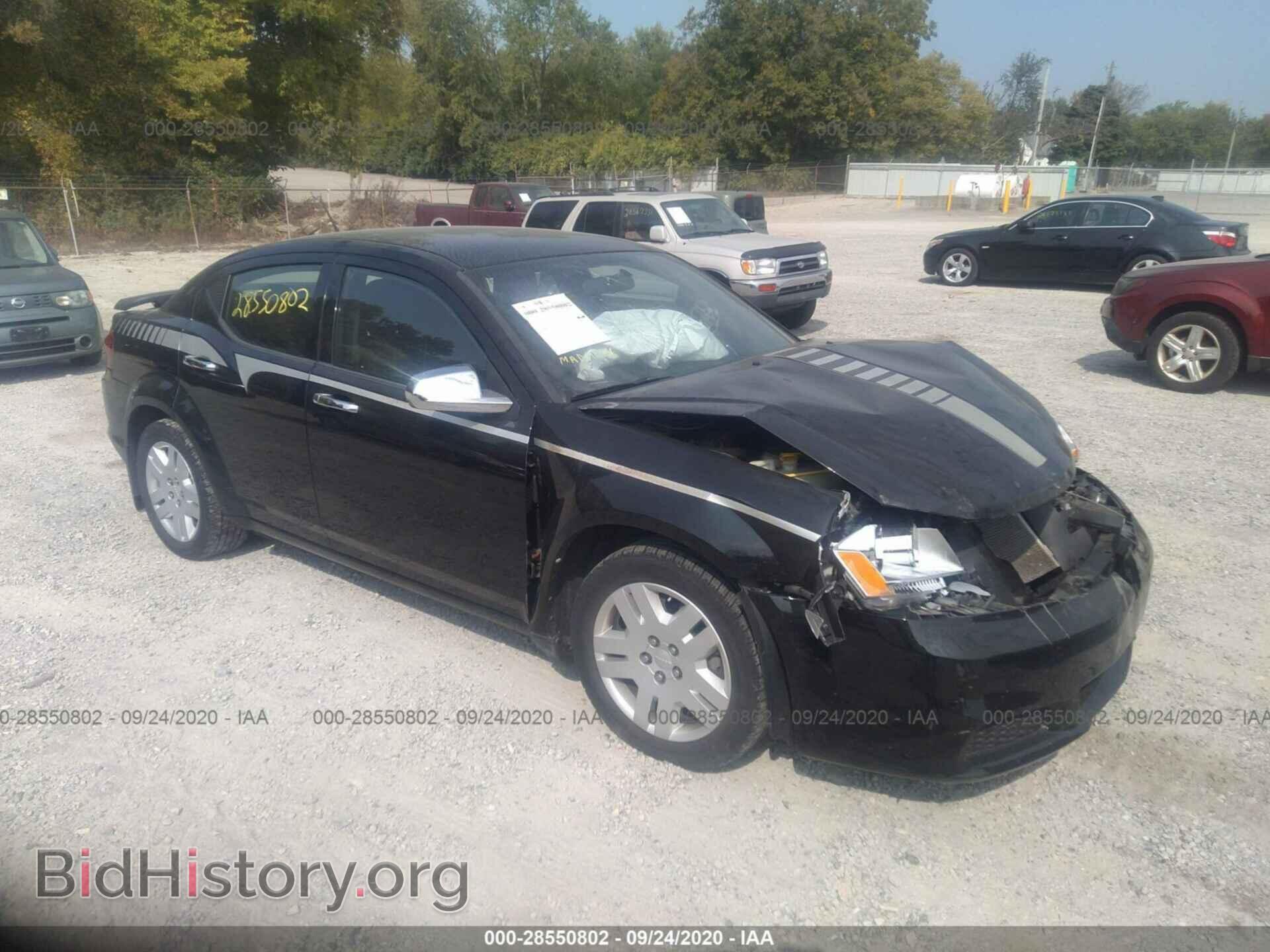 Фотография 1C3CDZAB9DN628657 - DODGE AVENGER 2013