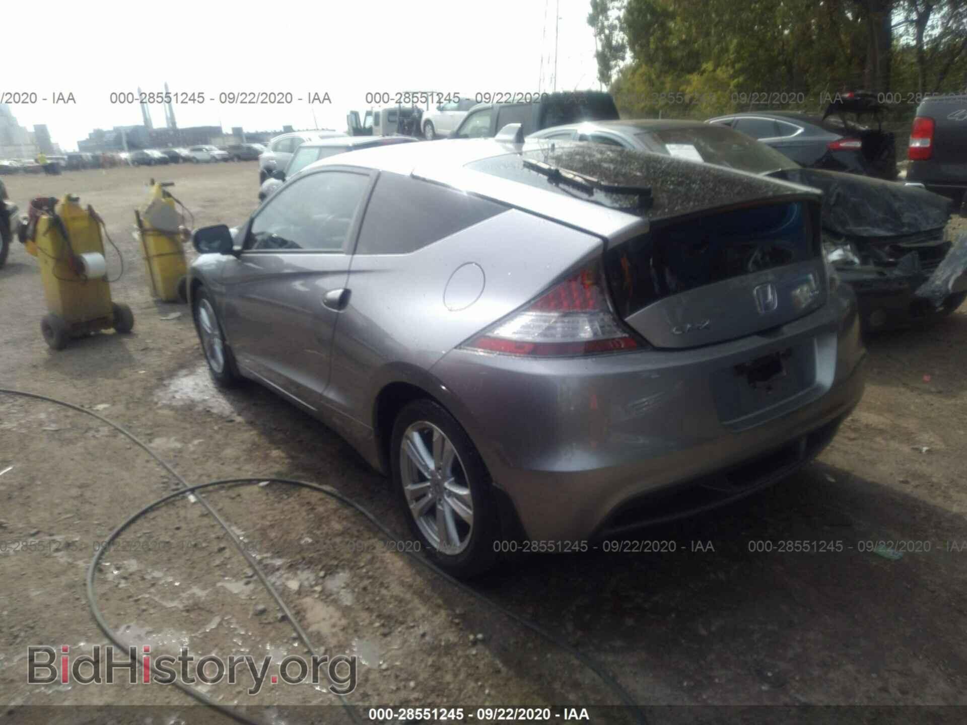 2011 HONDA CR-Z - VIN: JHMZF1D6XBS001074 - Фото 3