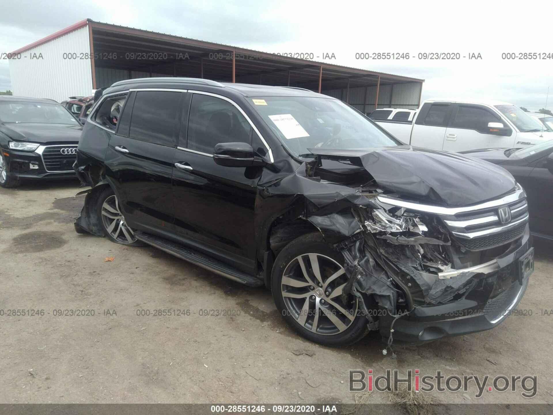 Photo 5FNYF6H01GB004899 - HONDA PILOT 2016