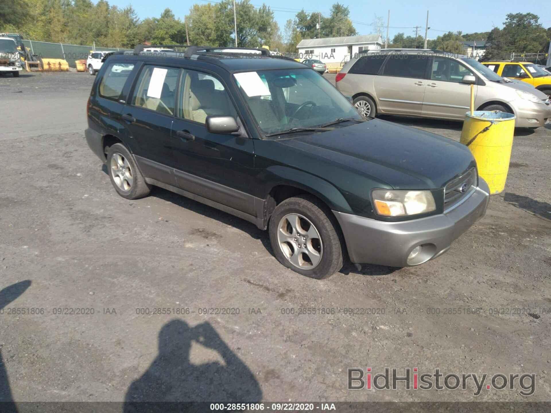 Photo JF1SG65624H704427 - SUBARU FORESTER 2004