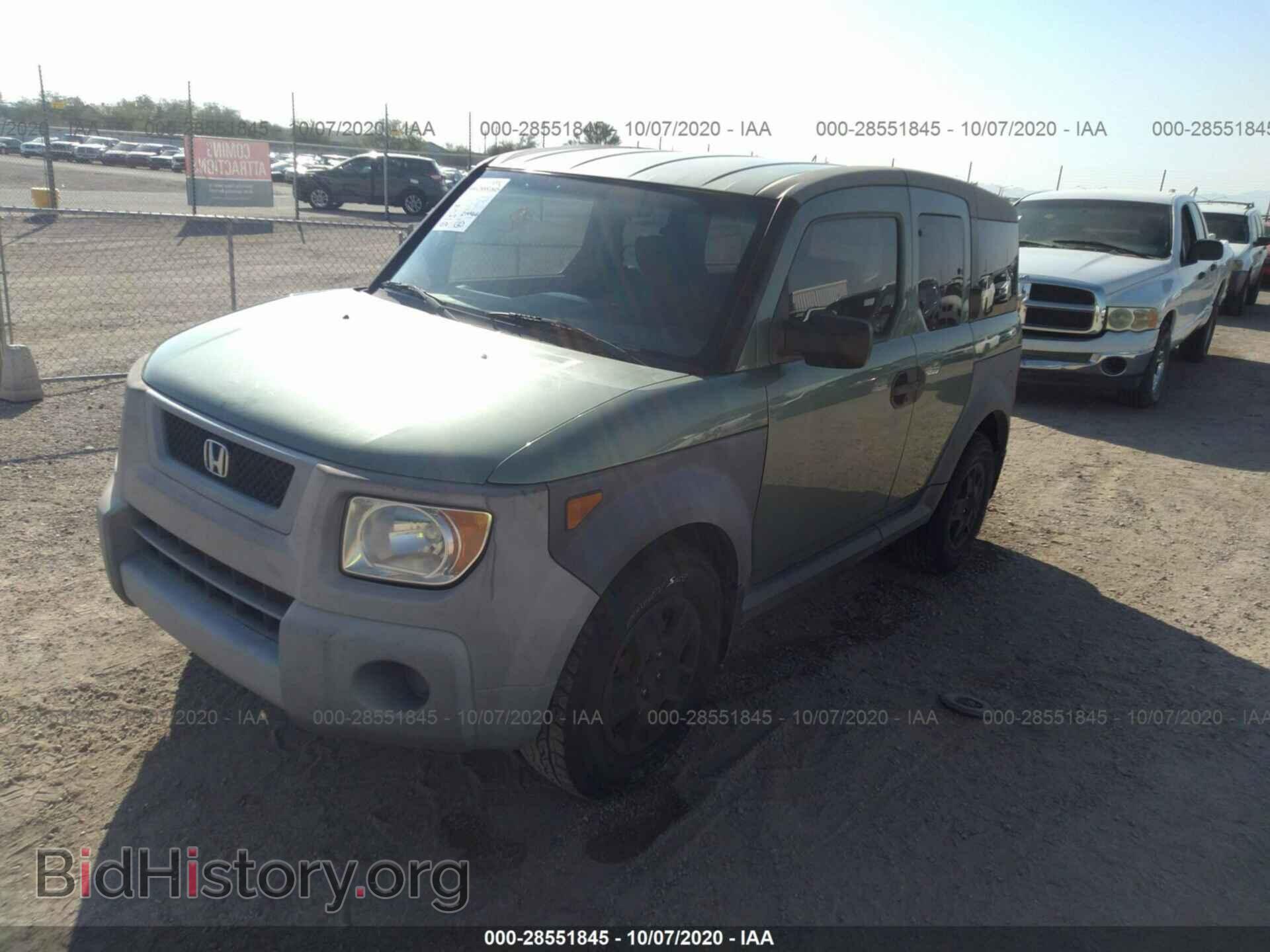 2005 HONDA ELEMENT - VIN: 5J6YH17355L017586 - Фото 2
