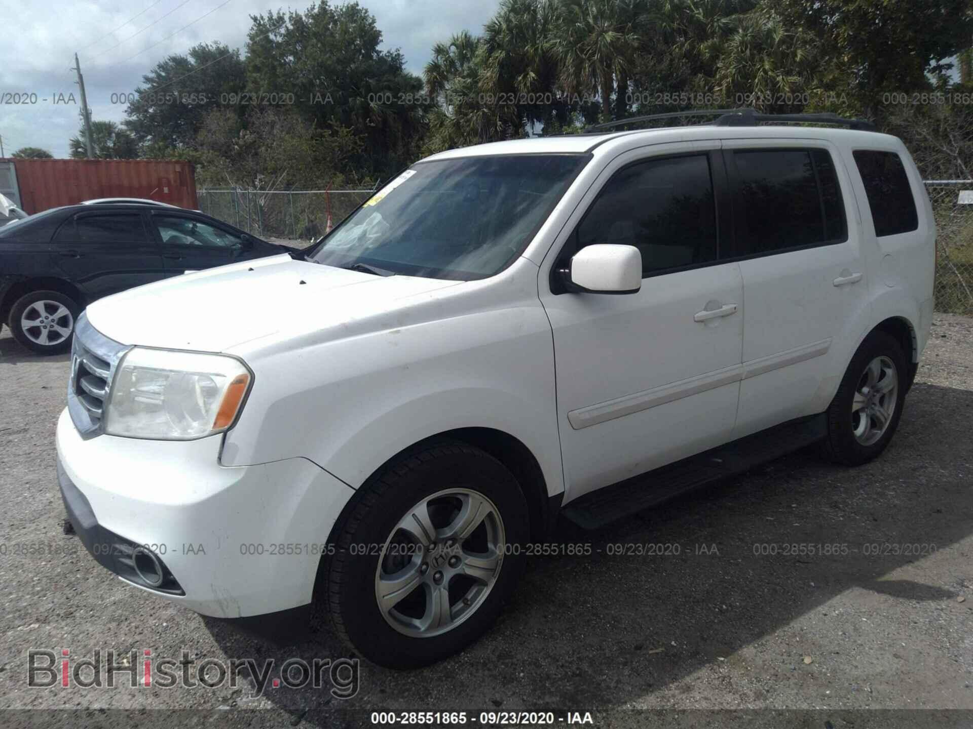 2012 HONDA PILOT - VIN: 5FNYF3H71CB005878 - Фото 2