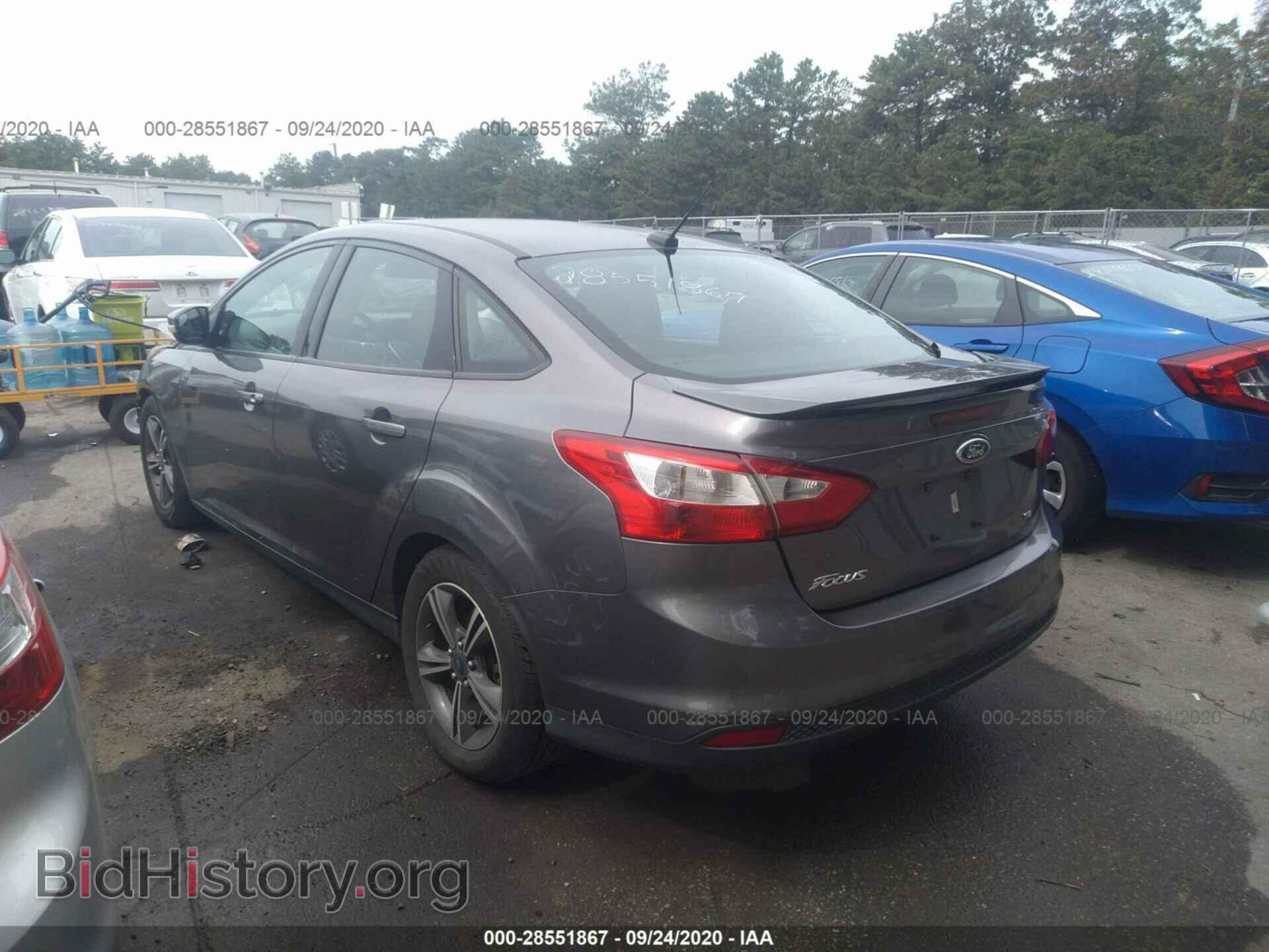 2014 FORD FOCUS - VIN: 1FADP3F20EL172189 - Фото 3