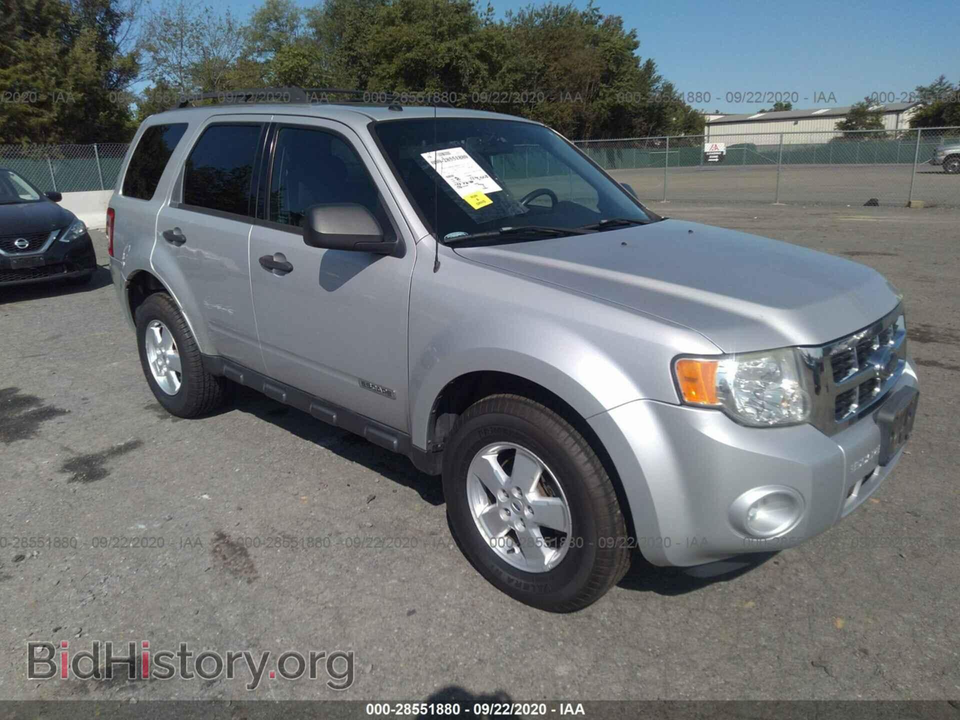 Фотография 1FMCU03Z48KC93506 - FORD ESCAPE 2008