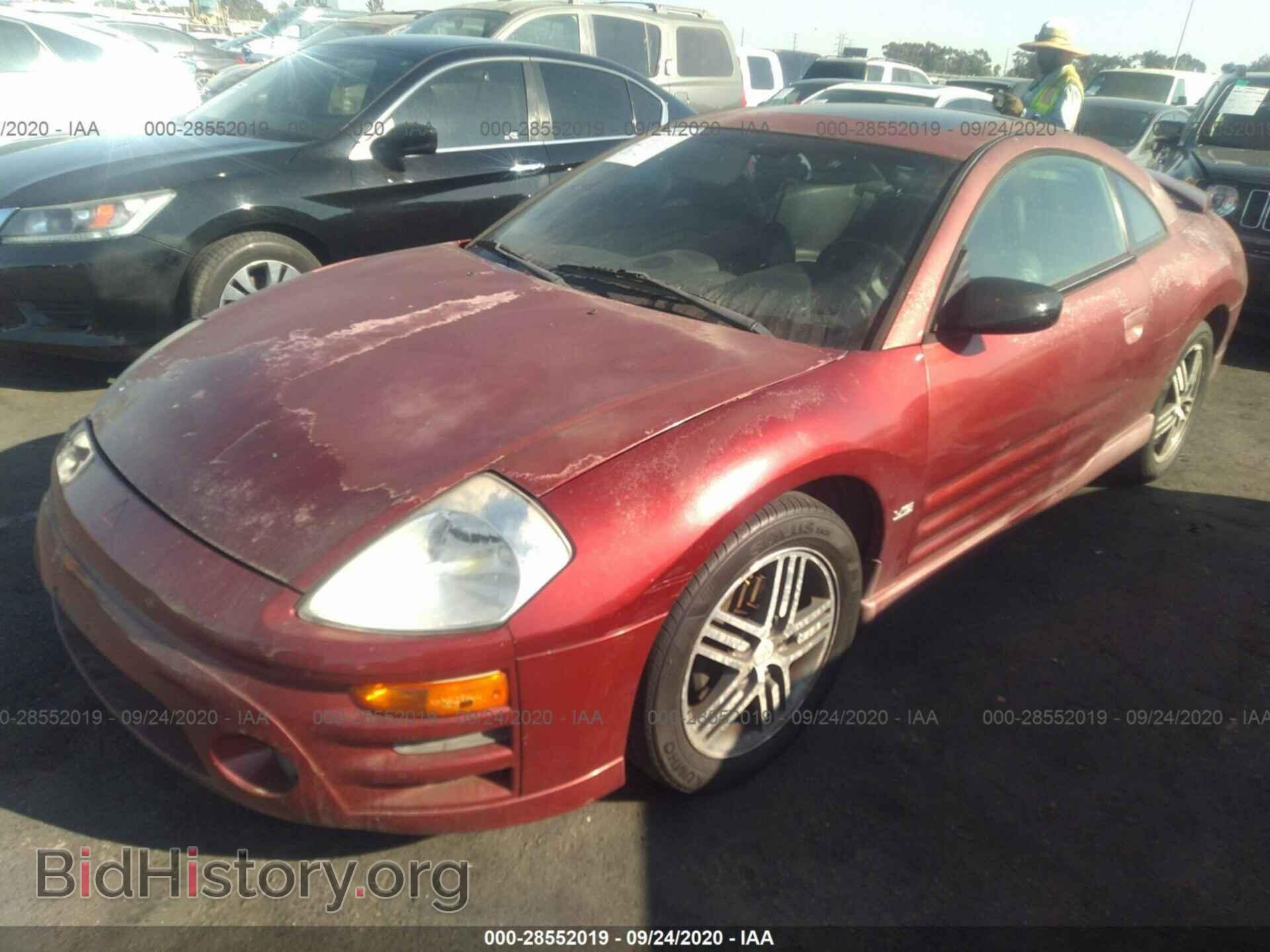 2003 MITSUBISHI ECLIPSE - VIN: 4A3AC74H13E010481 - Photo 2
