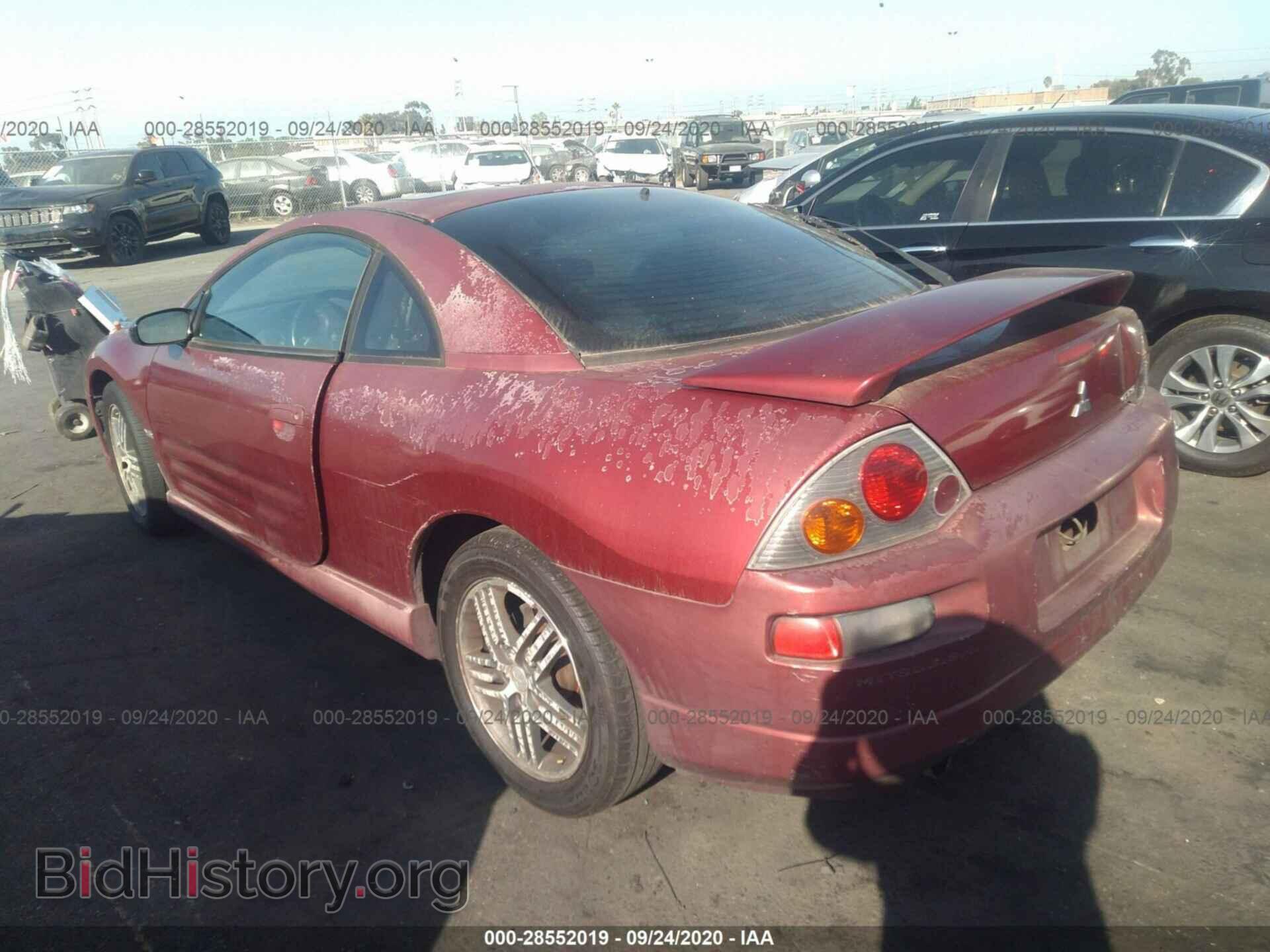 2003 MITSUBISHI ECLIPSE - VIN: 4A3AC74H13E010481 - Photo 3