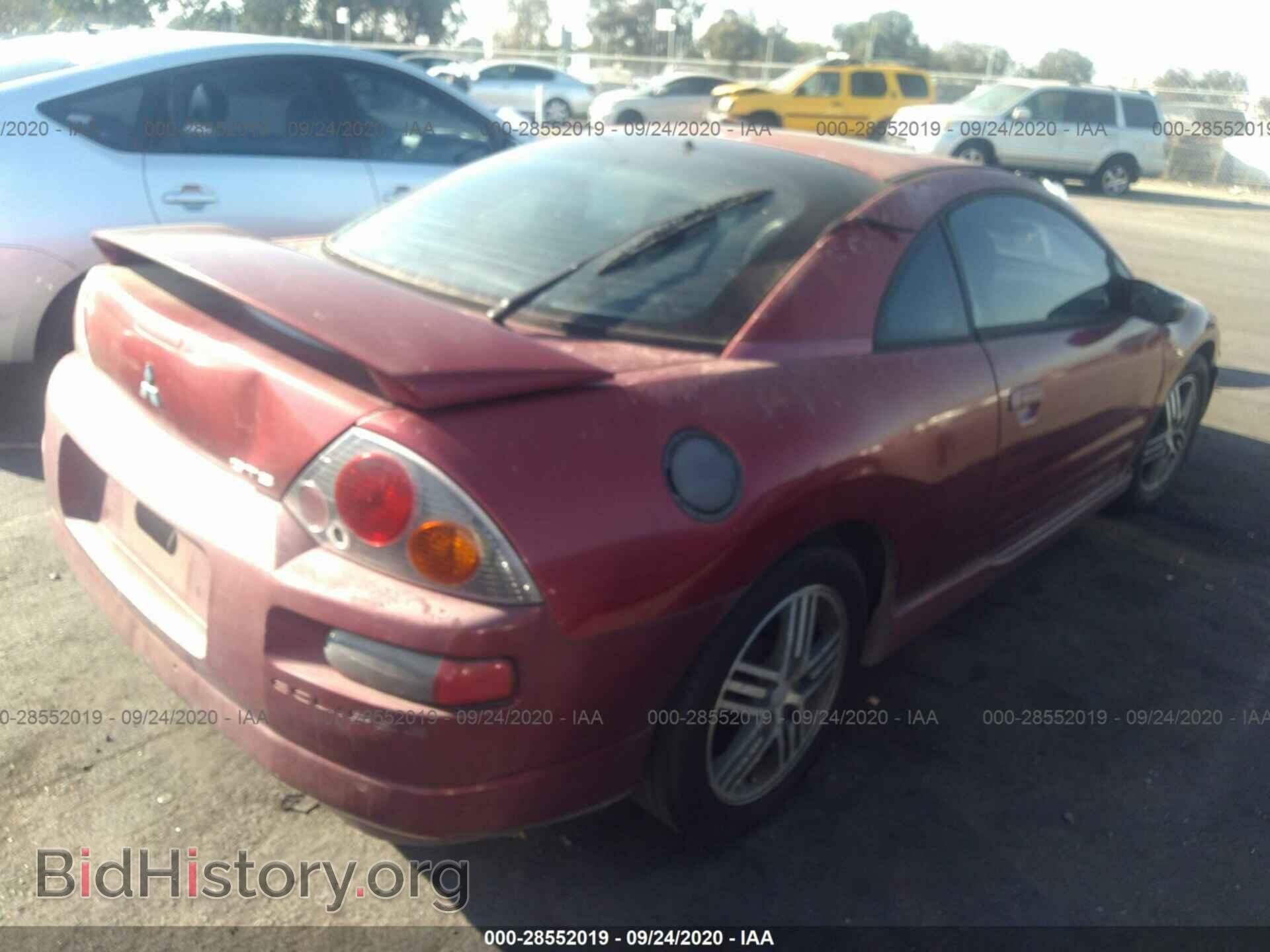2003 MITSUBISHI ECLIPSE - VIN: 4A3AC74H13E010481 - Photo 4