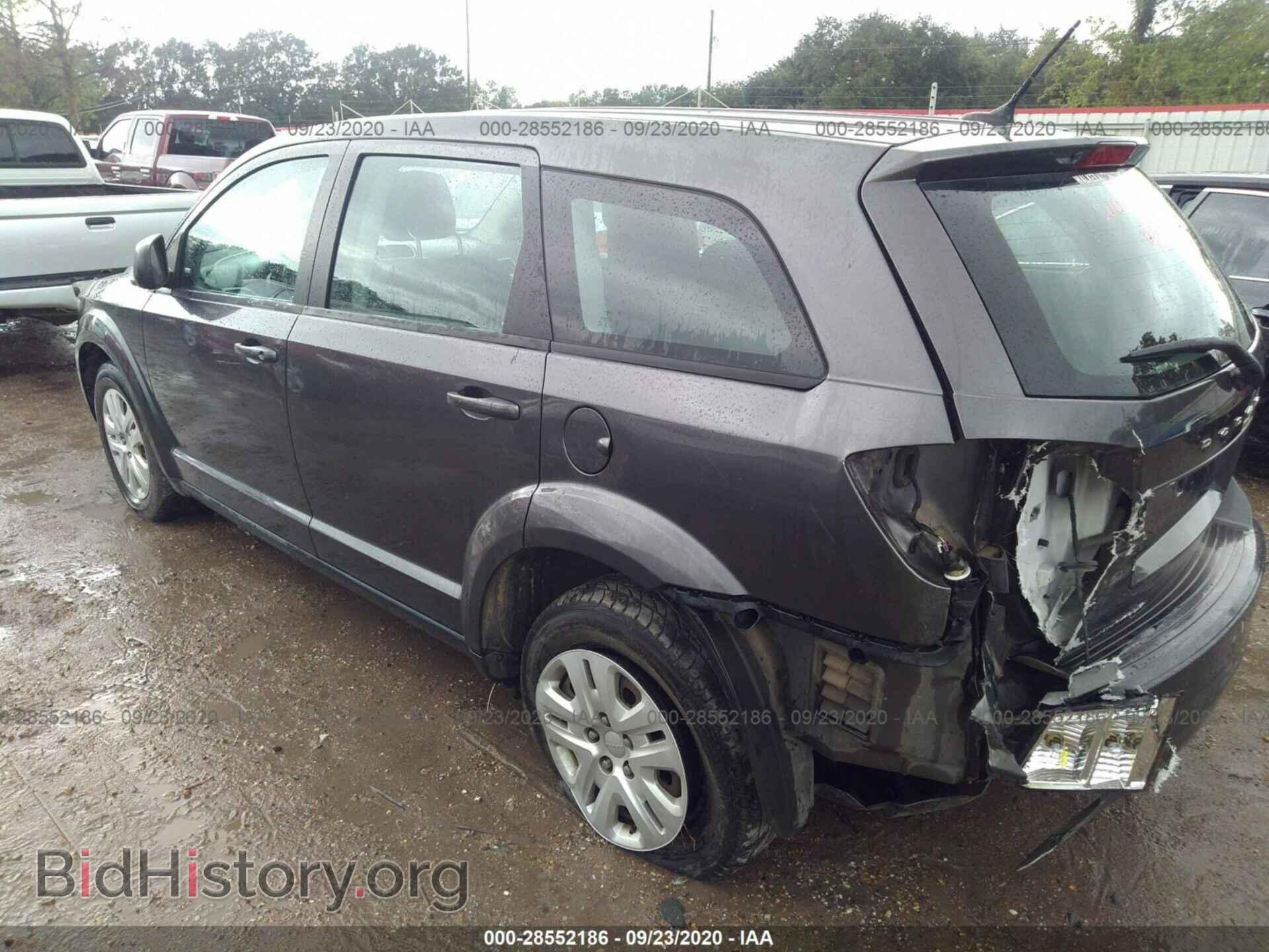 2014 DODGE JOURNEY - VIN: 3C4PDCAB1ET240866 - Фото 3