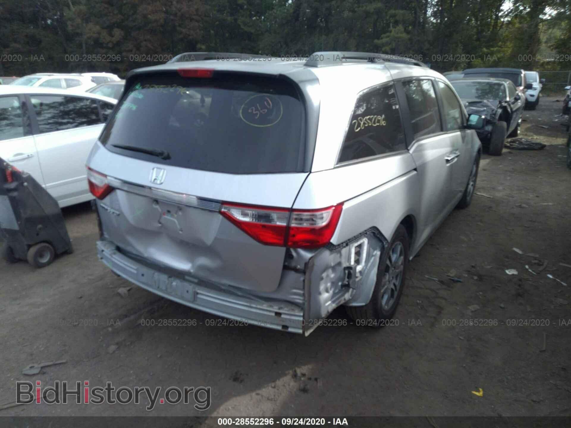 2013 HONDA ODYSSEY - VIN: 5FNRL5H69DB062007 - Фото 4