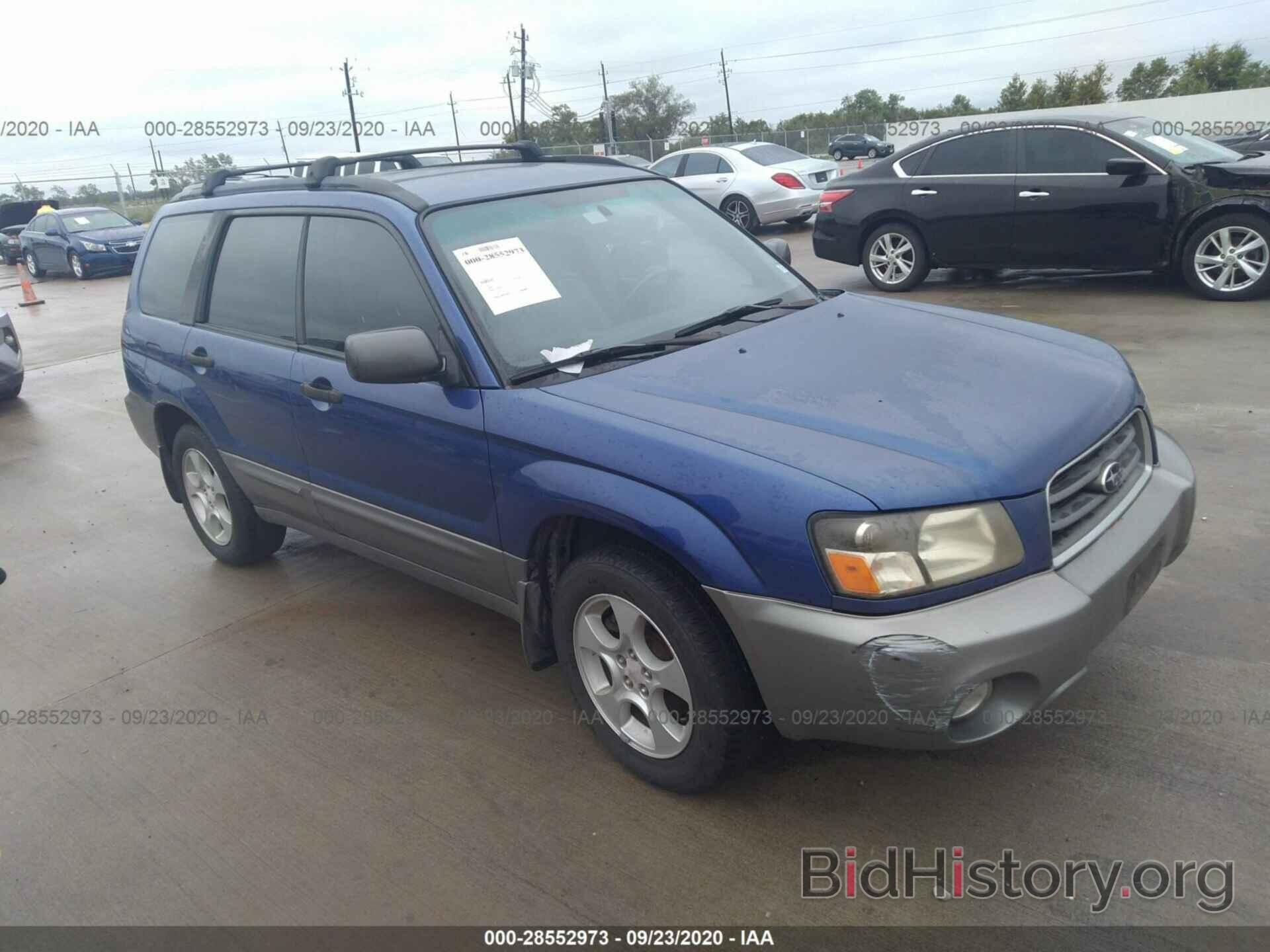 Photo JF1SG65603H739515 - SUBARU FORESTER 2003