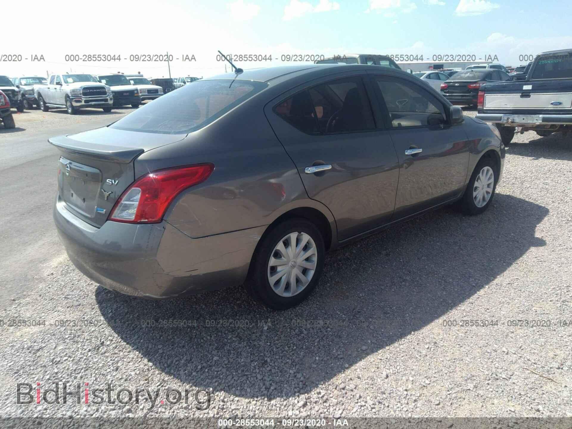 2012 NISSAN VERSA - VIN: 3N1CN7APXCL936124 - Фото 4