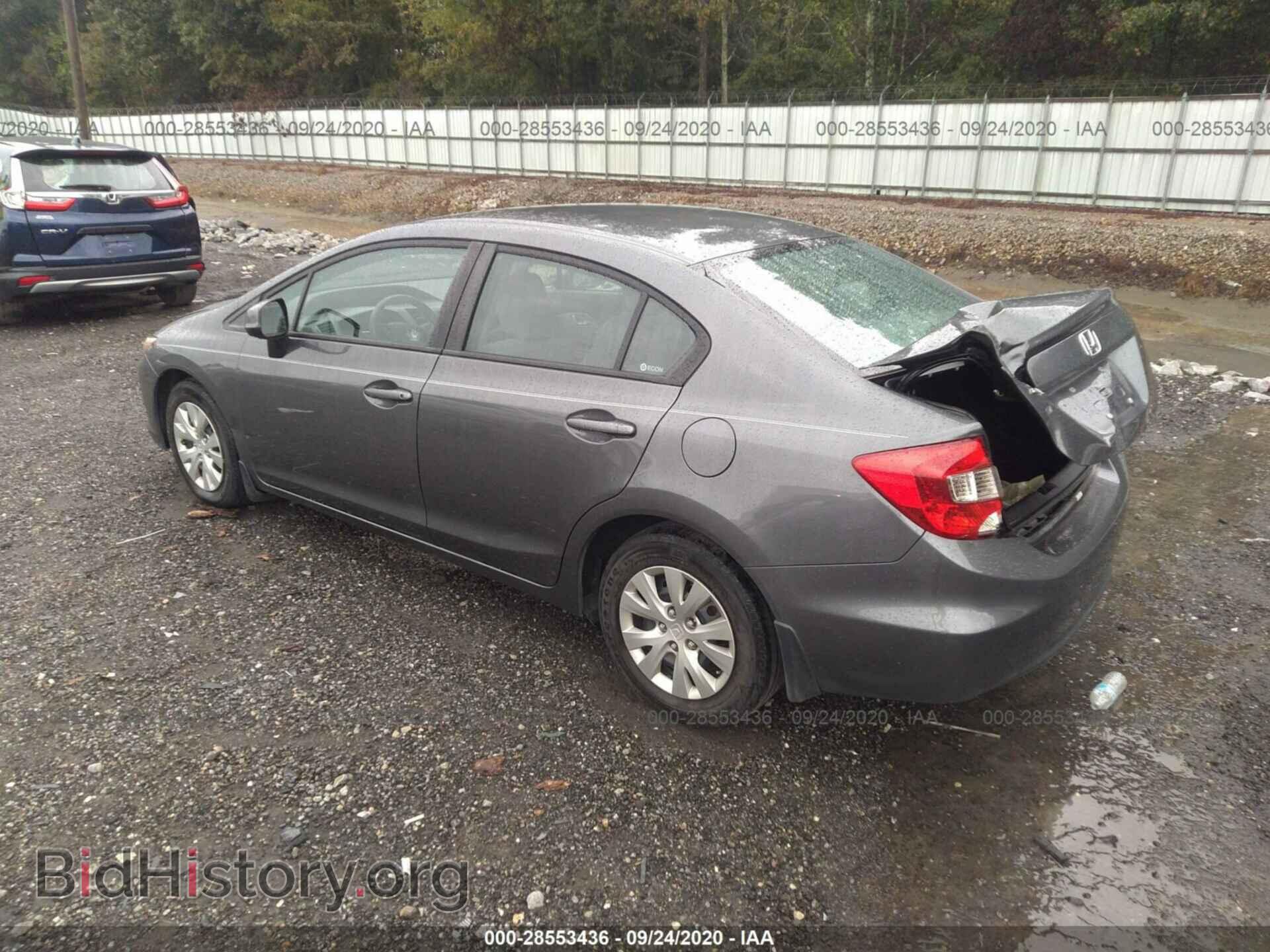 2012 HONDA CIVIC SDN - VIN: 19XFB2F52CE084322 - Фото 3