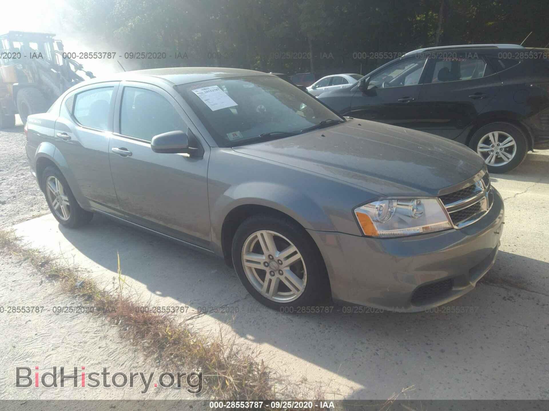 Photo 1C3CDZCB6CN196377 - DODGE AVENGER 2012