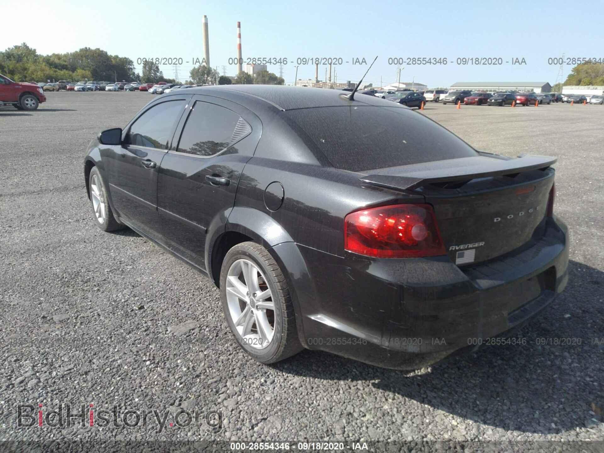 2011 DODGE AVENGER - VIN: 1B3BD1FG3BN512222 - Фото 3