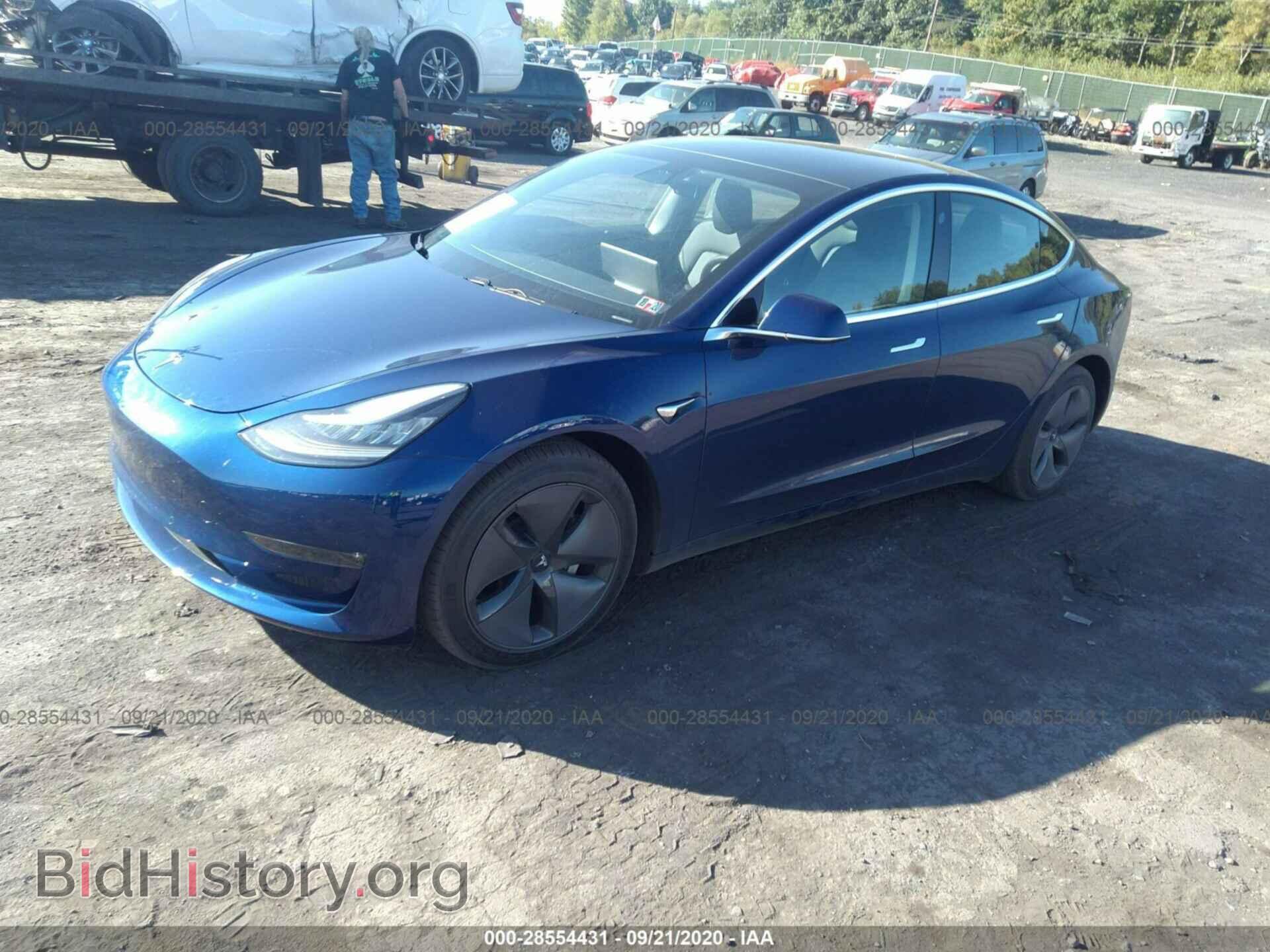2019 TESLA MODEL 3 - VIN: 5YJ3E1EB8KF452846 - Фото 2