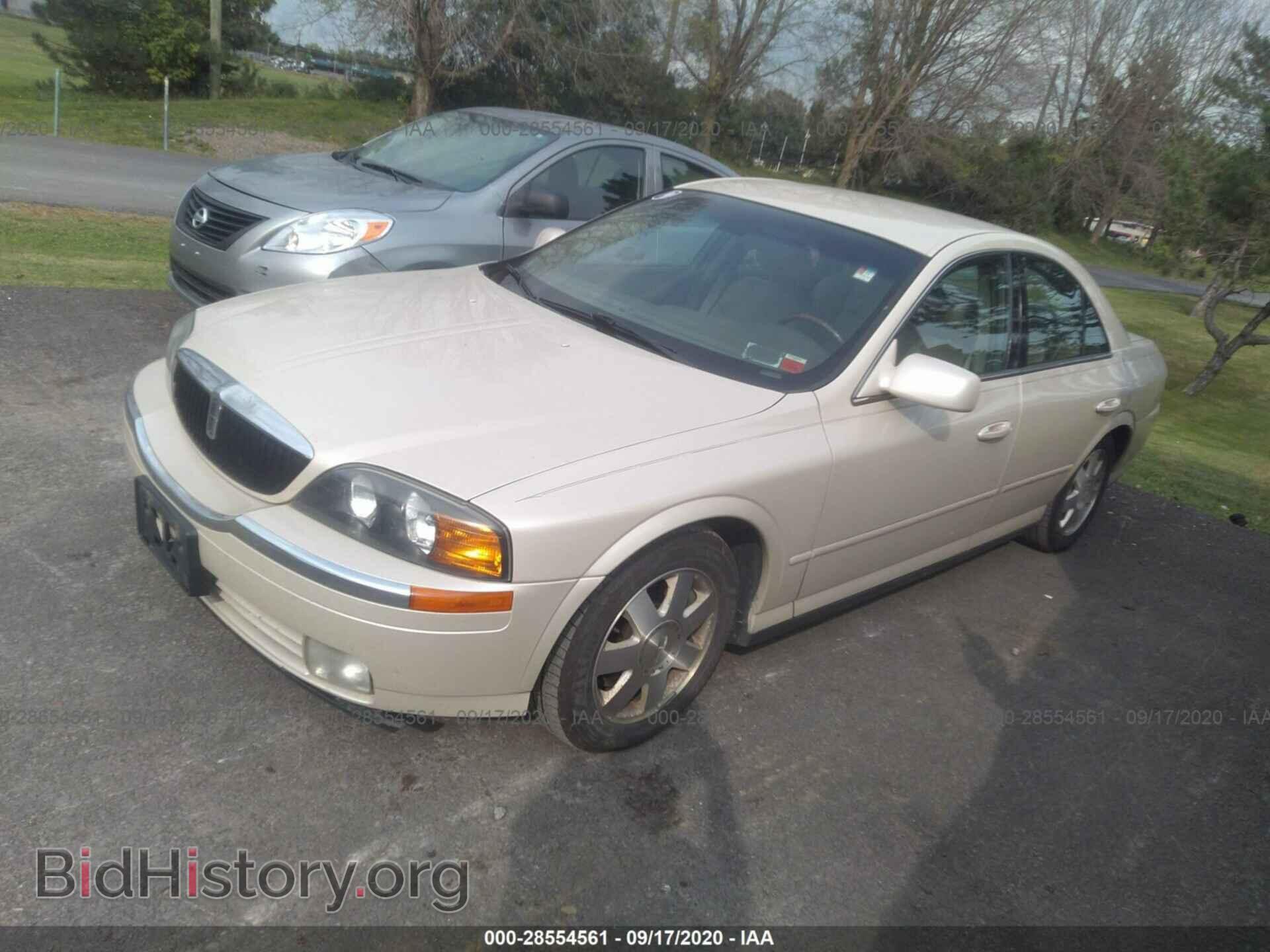2002 LINCOLN LS - VIN: 1LNHM86S82Y692457 - Photo 2