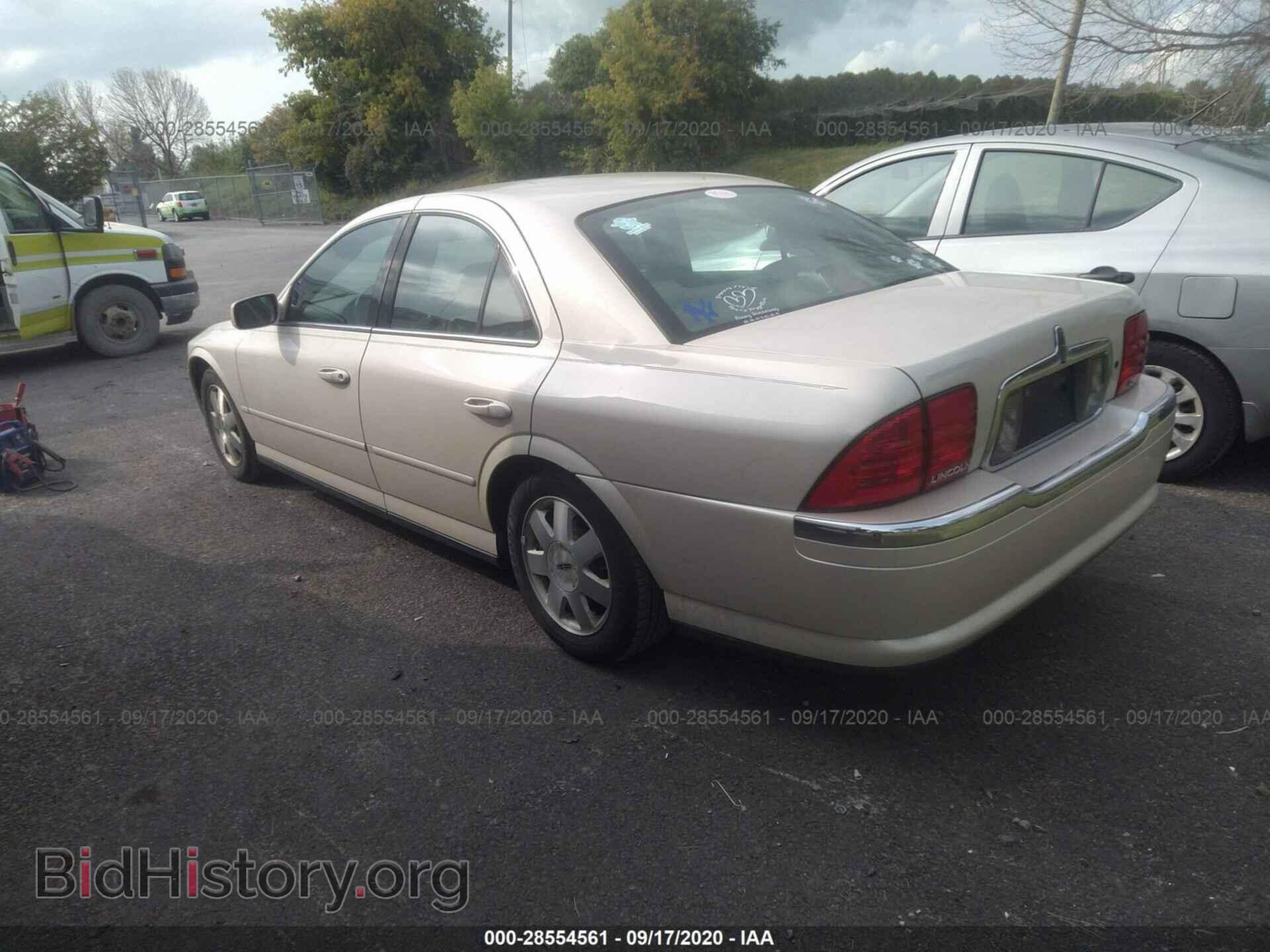 2002 LINCOLN LS - VIN: 1LNHM86S82Y692457 - Photo 3