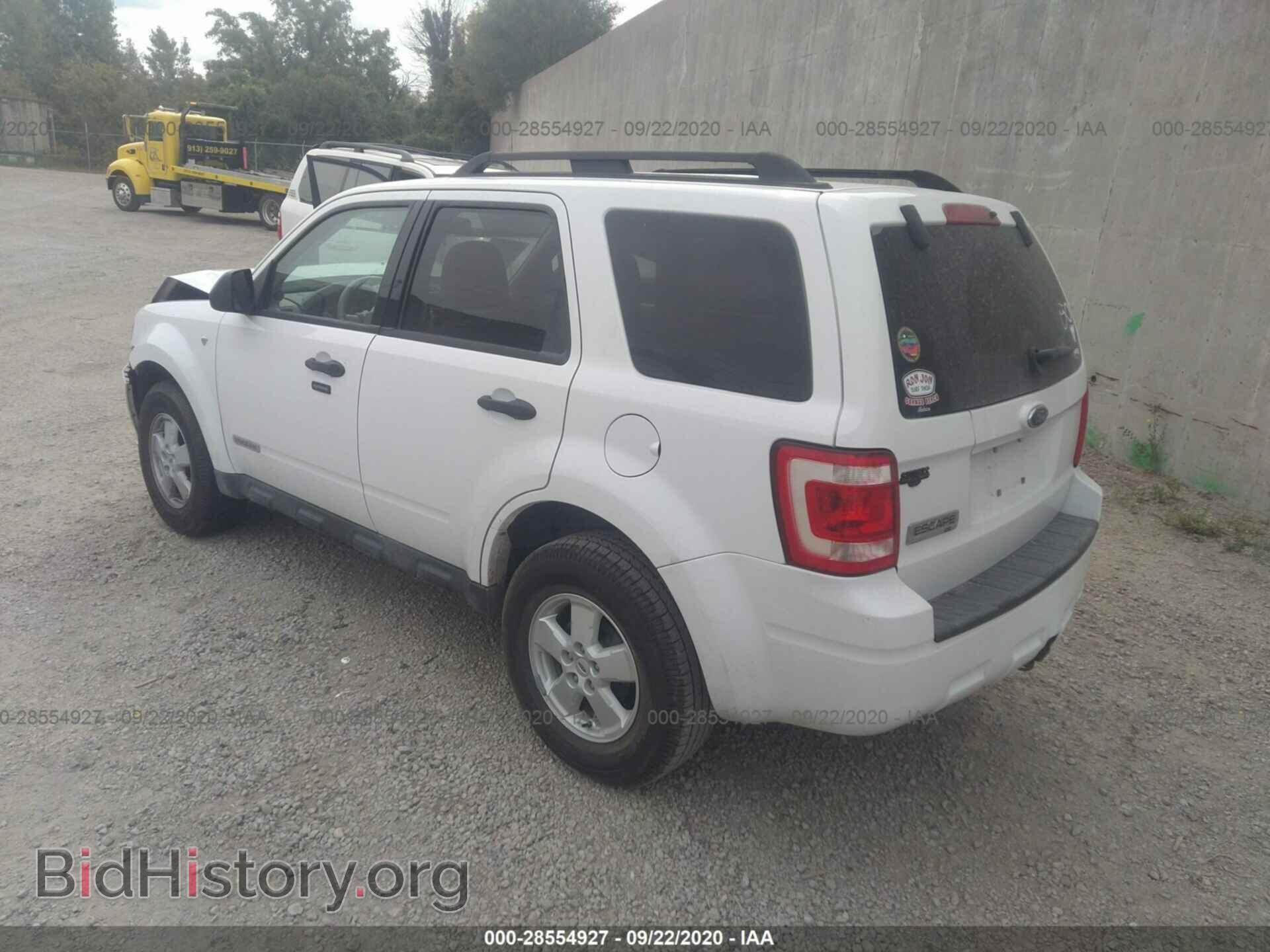 2008 FORD ESCAPE - VIN: 1FMCU03188KC00643 - Фото 3